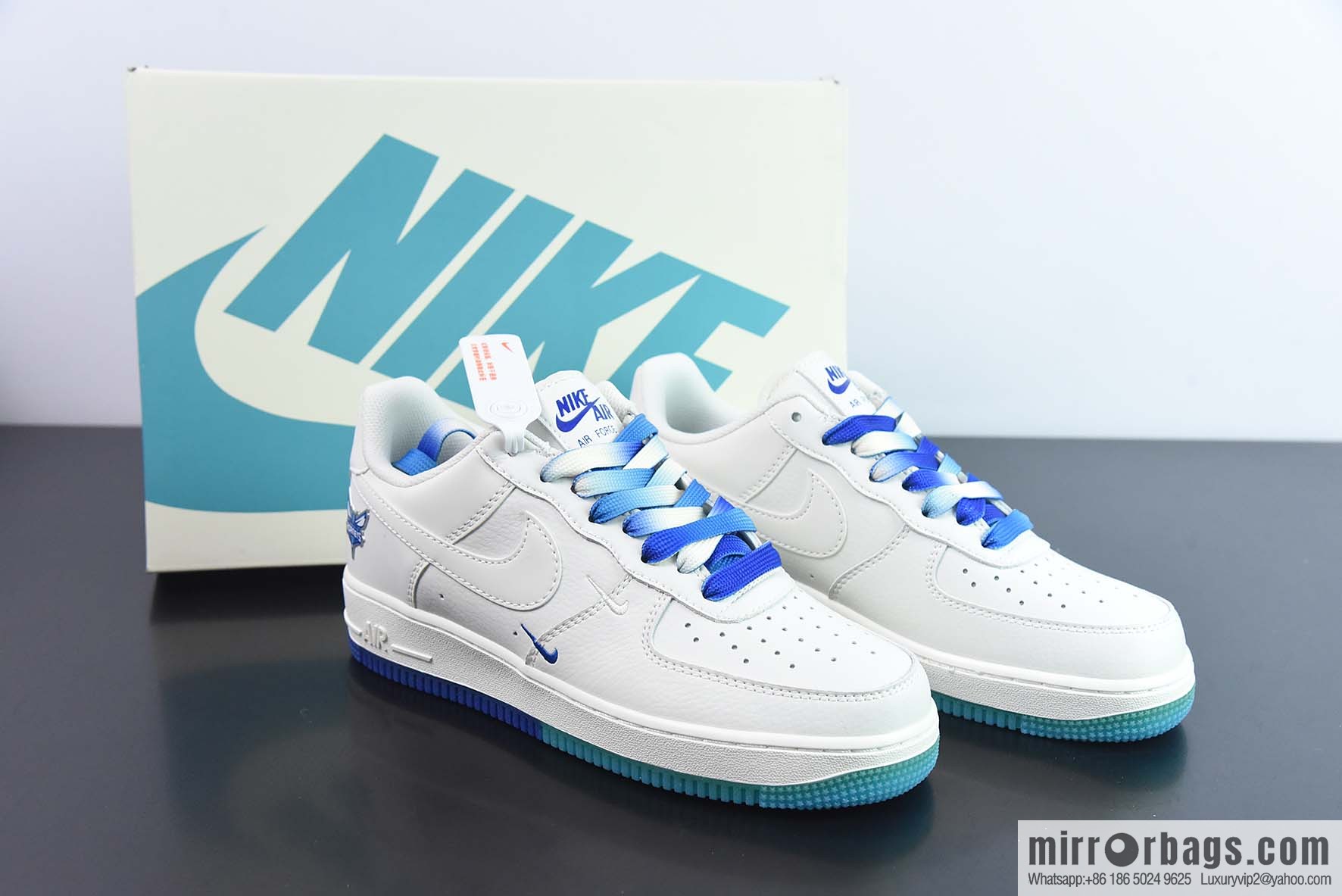 NK Air Force 1 Low '07 meters blue, New Orleans Wasp City limited color scheme Low Help Air Force One Leisure, item number: QP5696-901