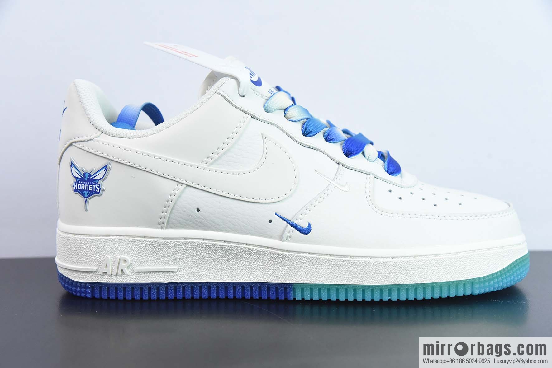 NK Air Force 1 Low '07 meters blue, New Orleans Wasp City limited color scheme Low Help Air Force One Leisure, item number: QP5696-901