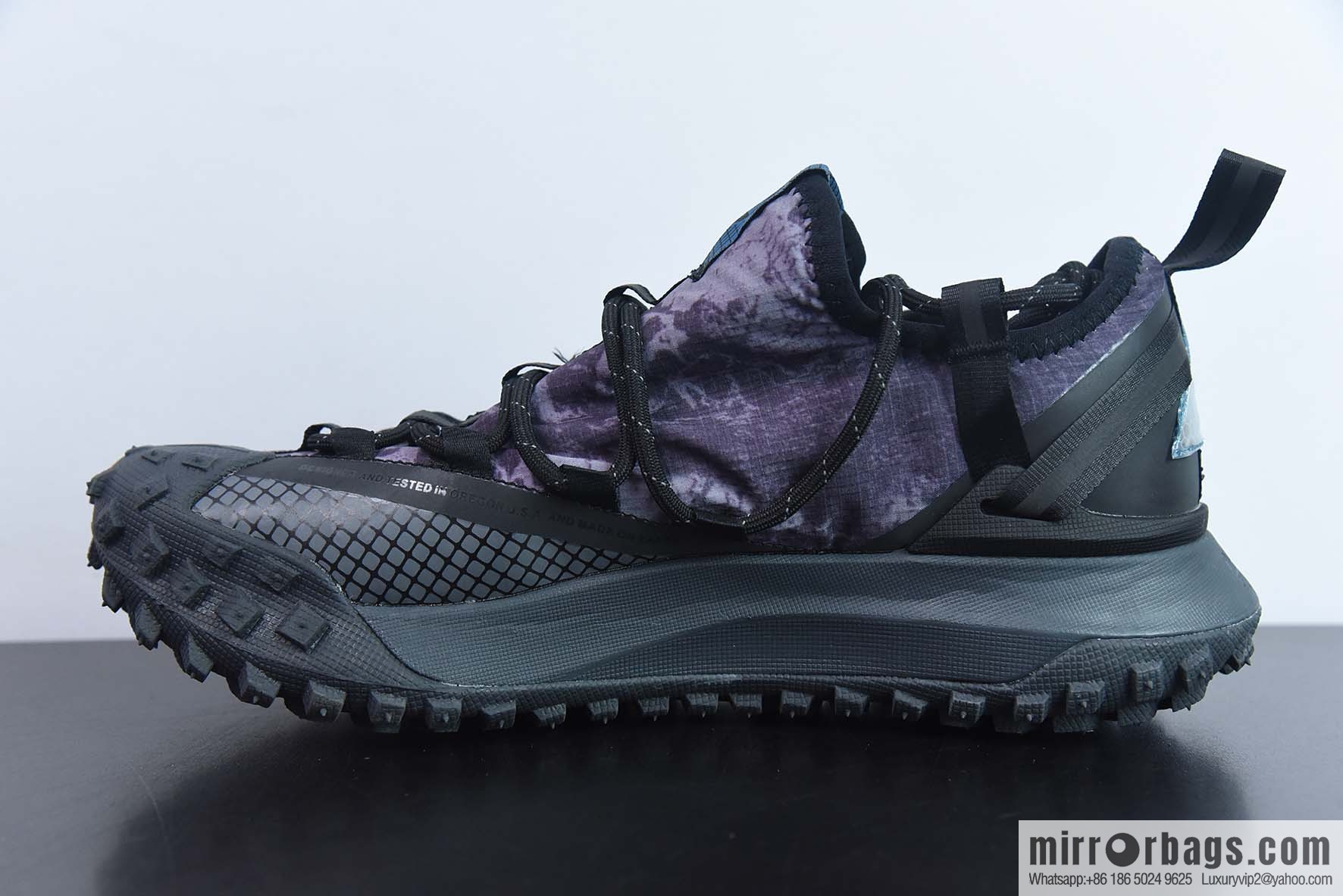 Nike ACG Mountain Flying Low GORE-TEX Outdoor Mountaineering sneakers/purple, item number: DC9660-001