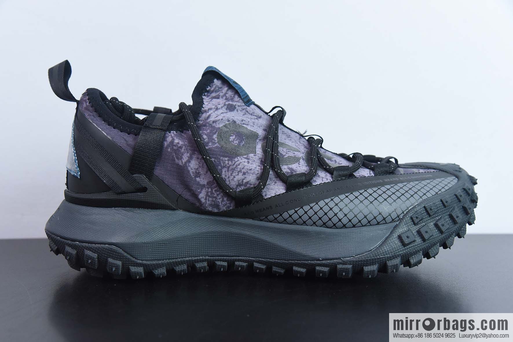 Nike ACG Mountain Flying Low GORE-TEX Outdoor Mountaineering sneakers/purple, item number: DC9660-001