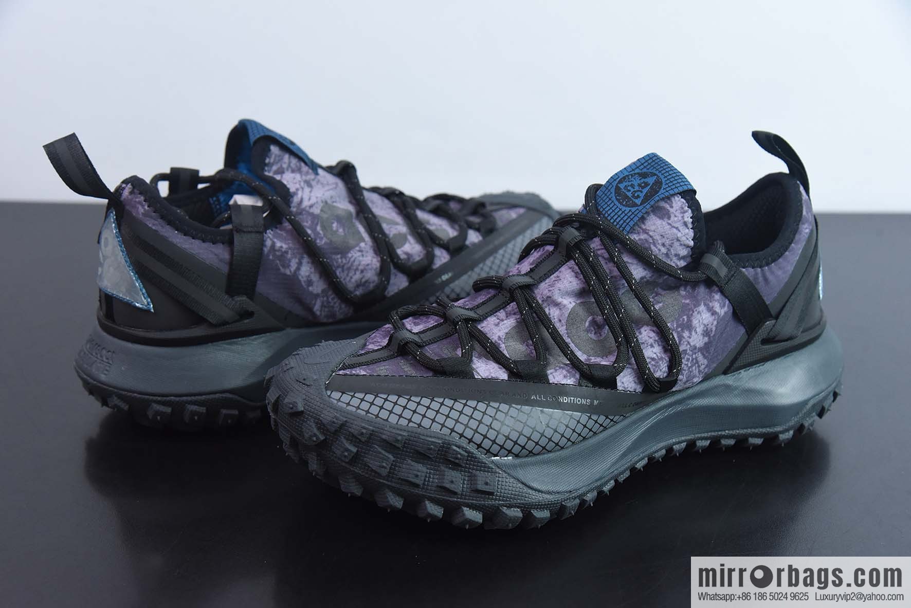 Nike ACG Mountain Flying Low GORE-TEX Outdoor Mountaineering sneakers/purple, item number: DC9660-001