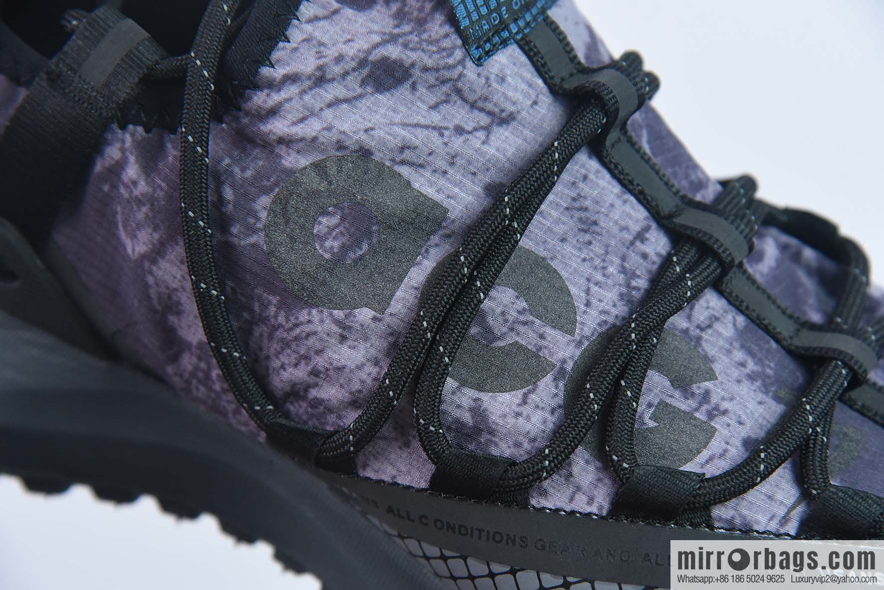 Nike ACG Mountain Flying Low GORE-TEX Outdoor Mountaineering sneakers/purple, item number: DC9660-001