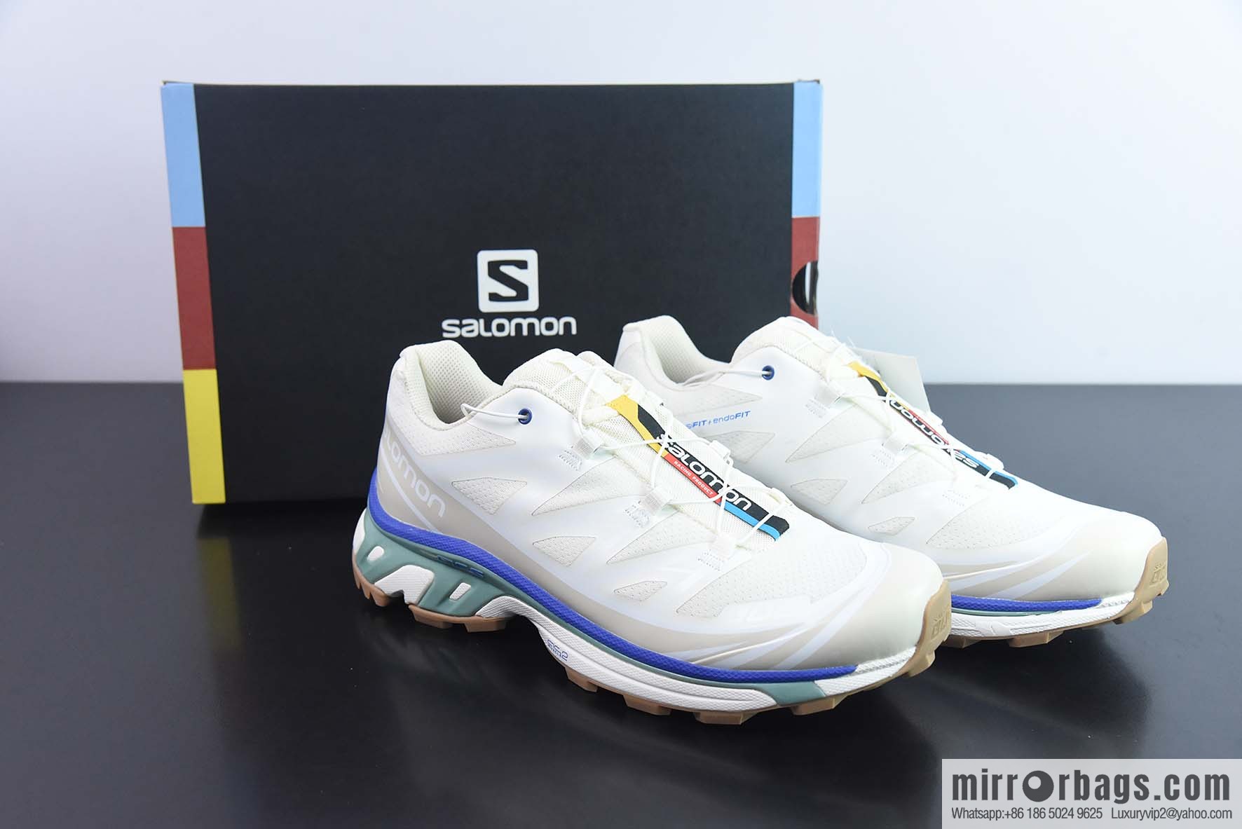 Salomon Salomon XT-6 series Vintage functional trend casual running shoes, item number: 417098