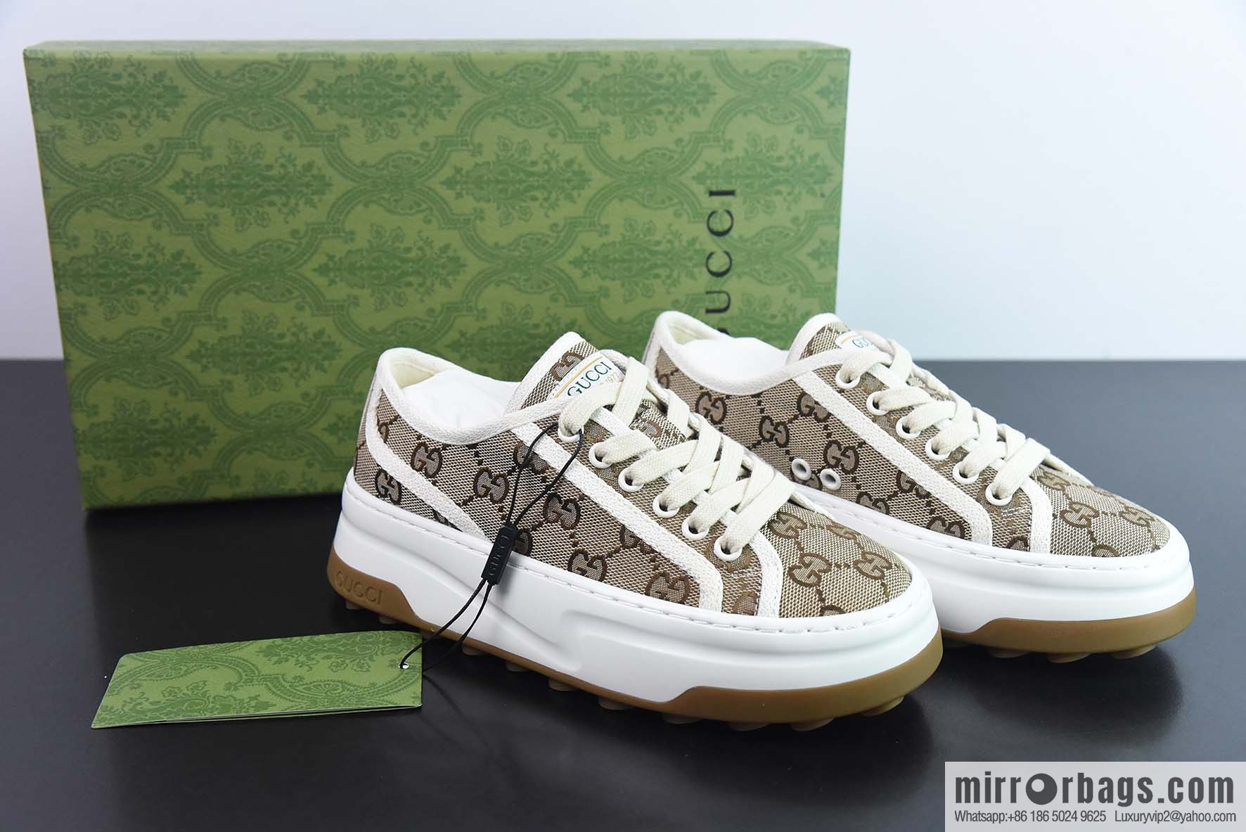 Gucci Gucci 202ss Spring Summer New Color Tennis 1977 Print Sneakers sneakers