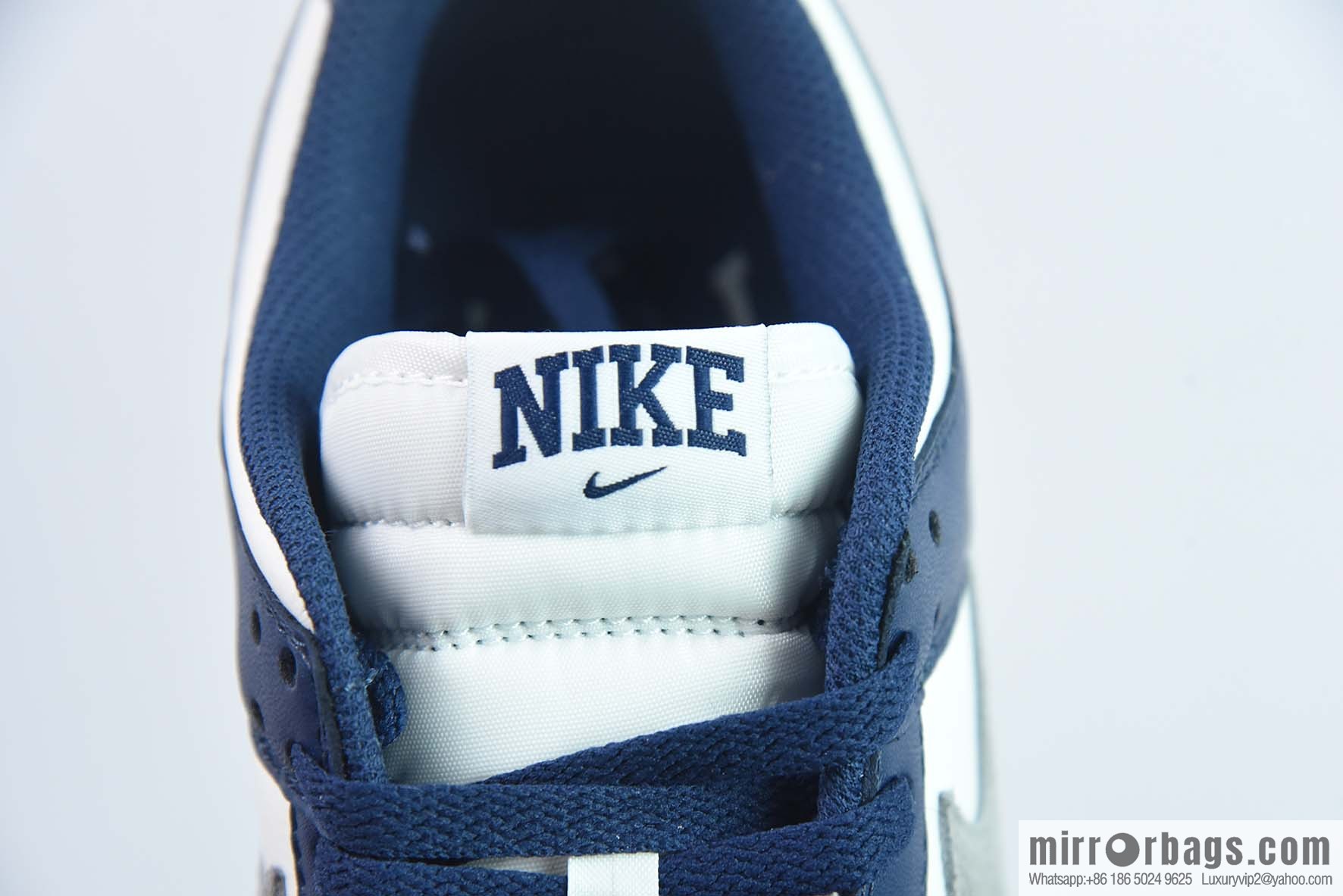 NIKE SB Dunk Low sports and leisure low-top board shoes, midnight blue, white and blue, item number: FD9749 400.