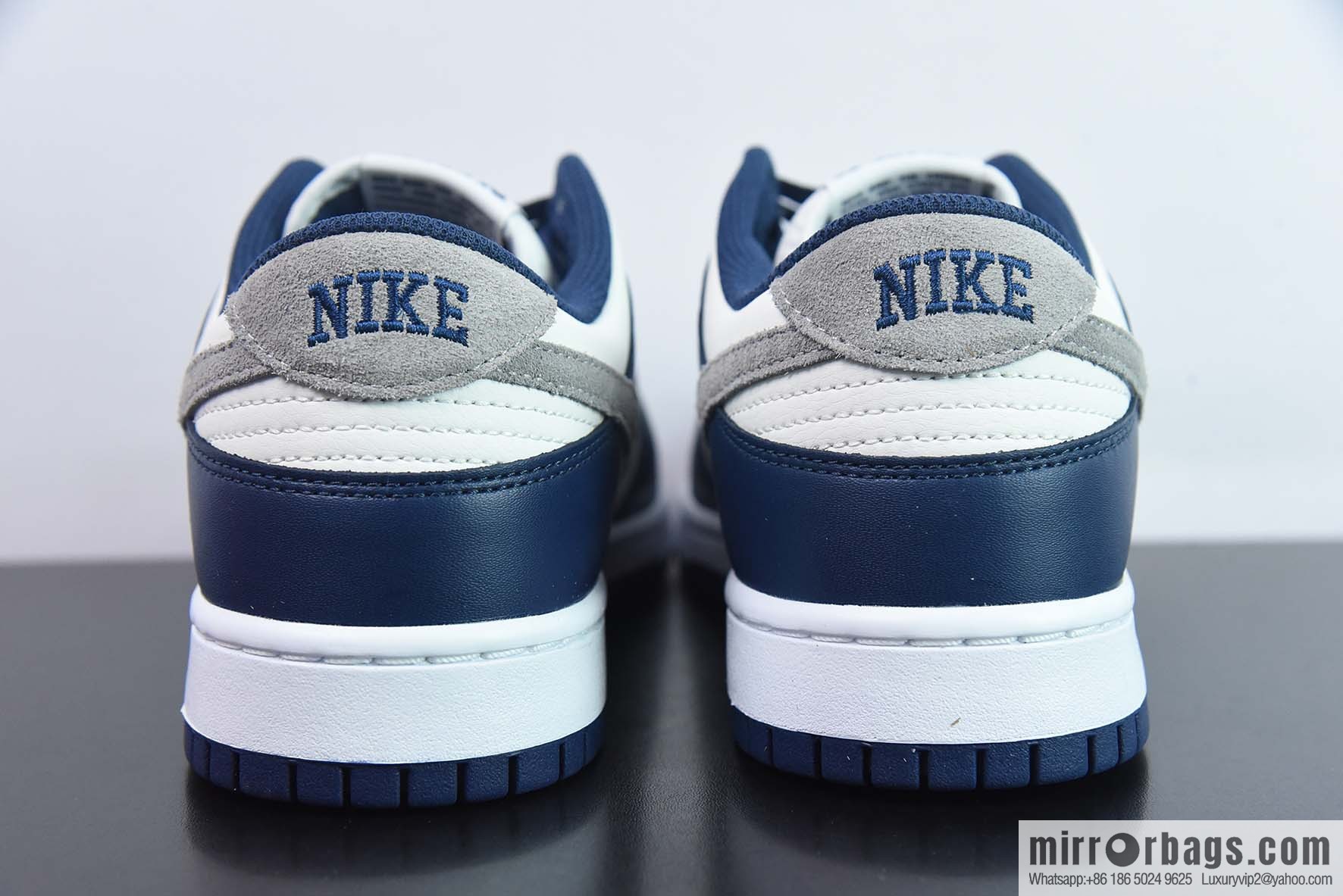 NIKE SB Dunk Low sports and leisure low-top board shoes, midnight blue, white and blue, item number: FD9749 400.
