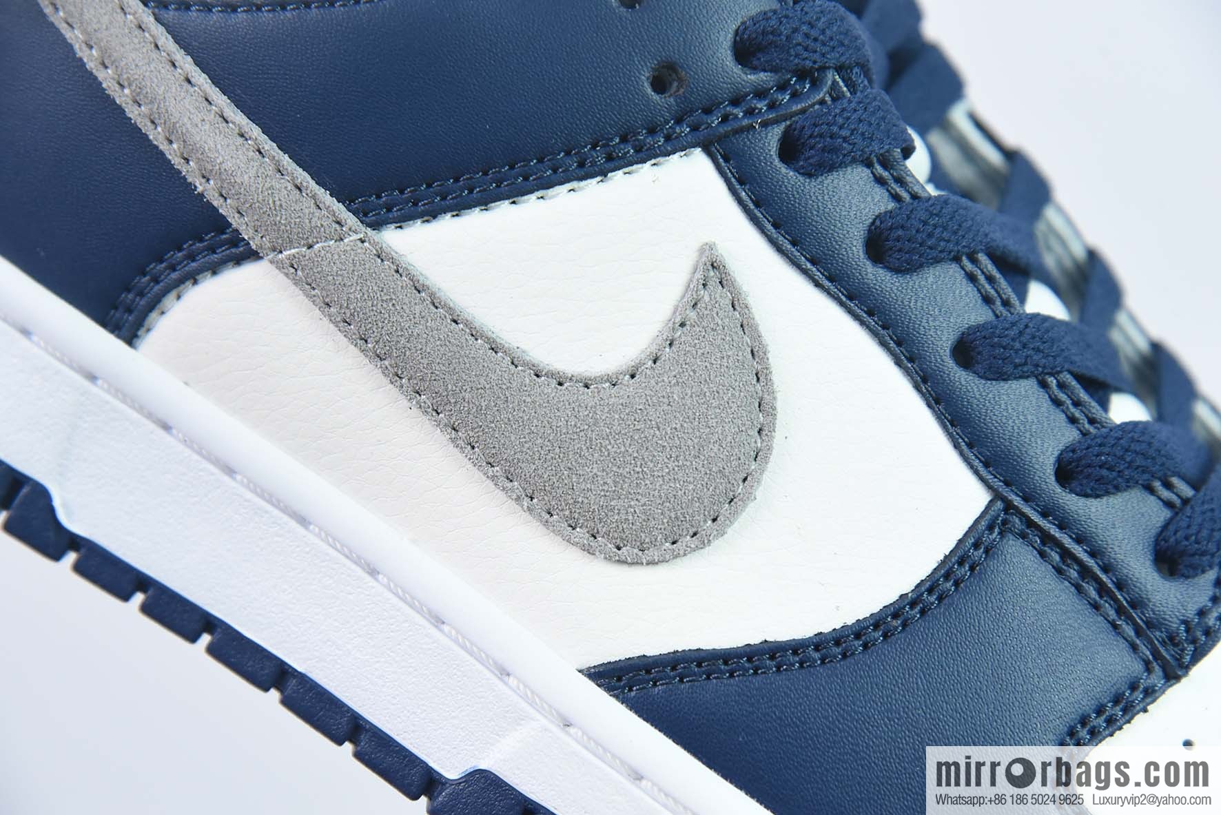 NIKE SB Dunk Low sports and leisure low-top board shoes, midnight blue, white and blue, item number: FD9749 400.