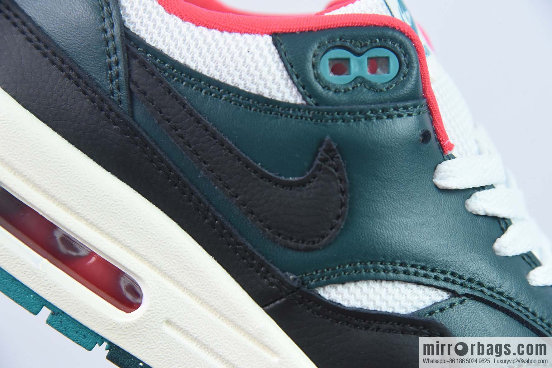 Nike Air Max 1 Liverpool green sneakers item number: FB8914-100