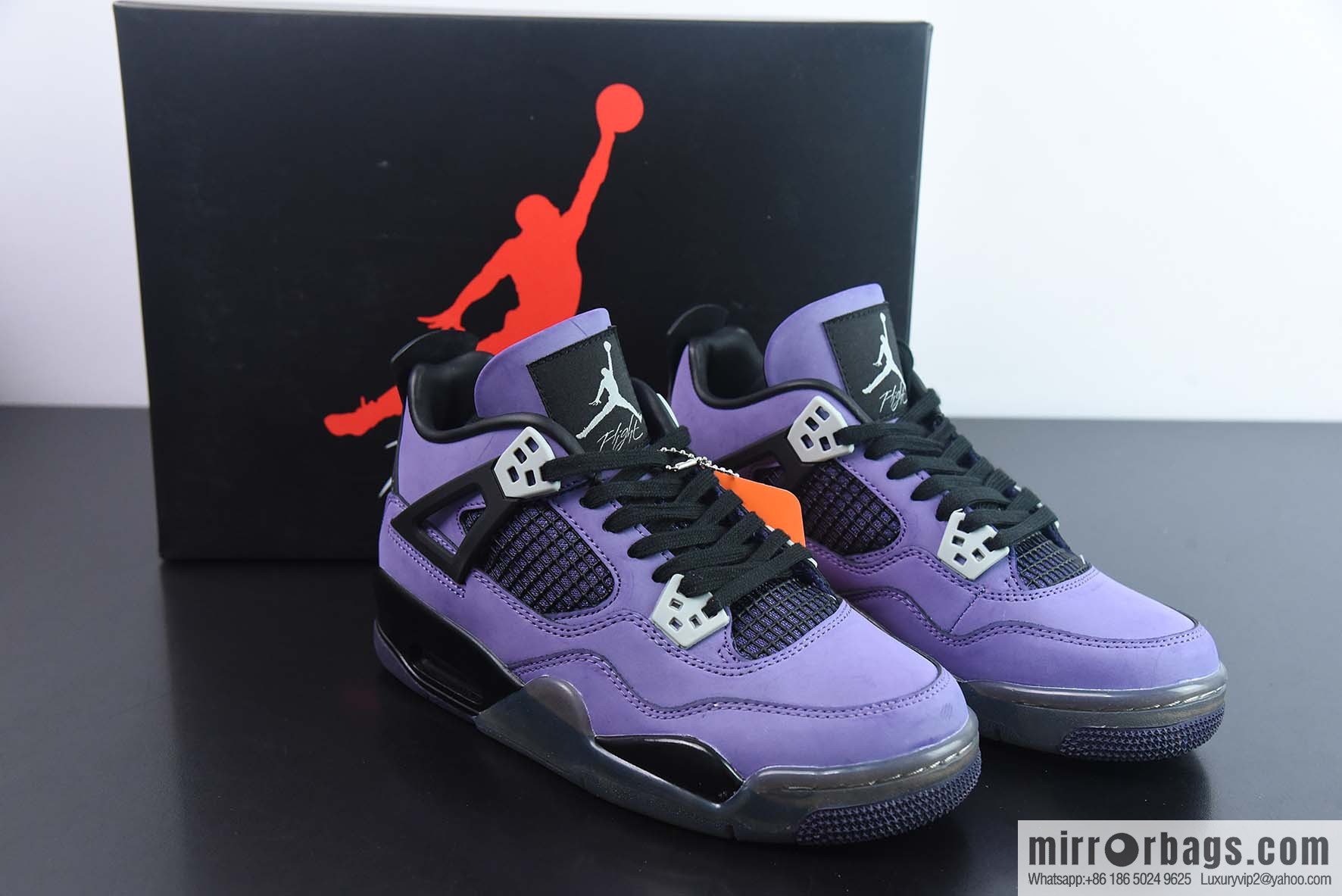 Air Jordan4 x TravisScott AJ4 TS joint sneakers aj4ts purple