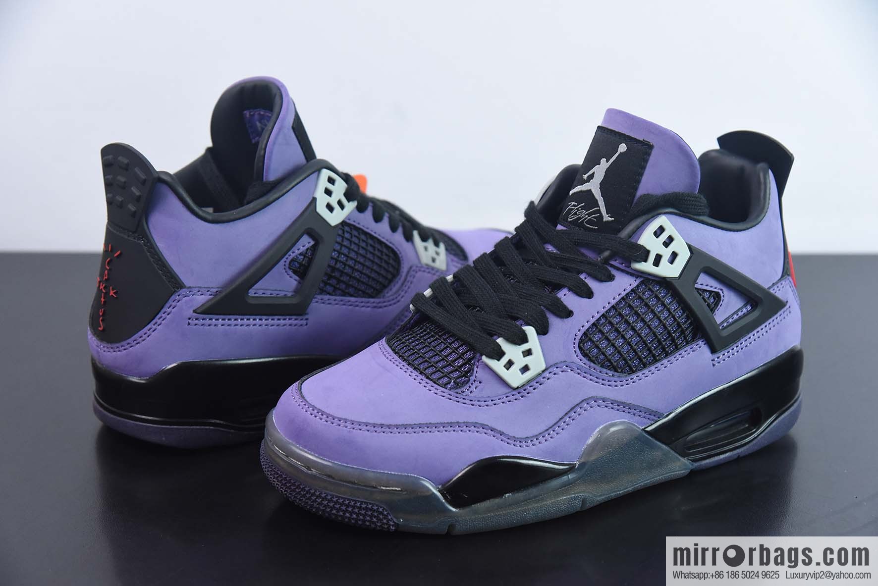 Air Jordan4 x TravisScott AJ4 TS joint sneakers aj4ts purple