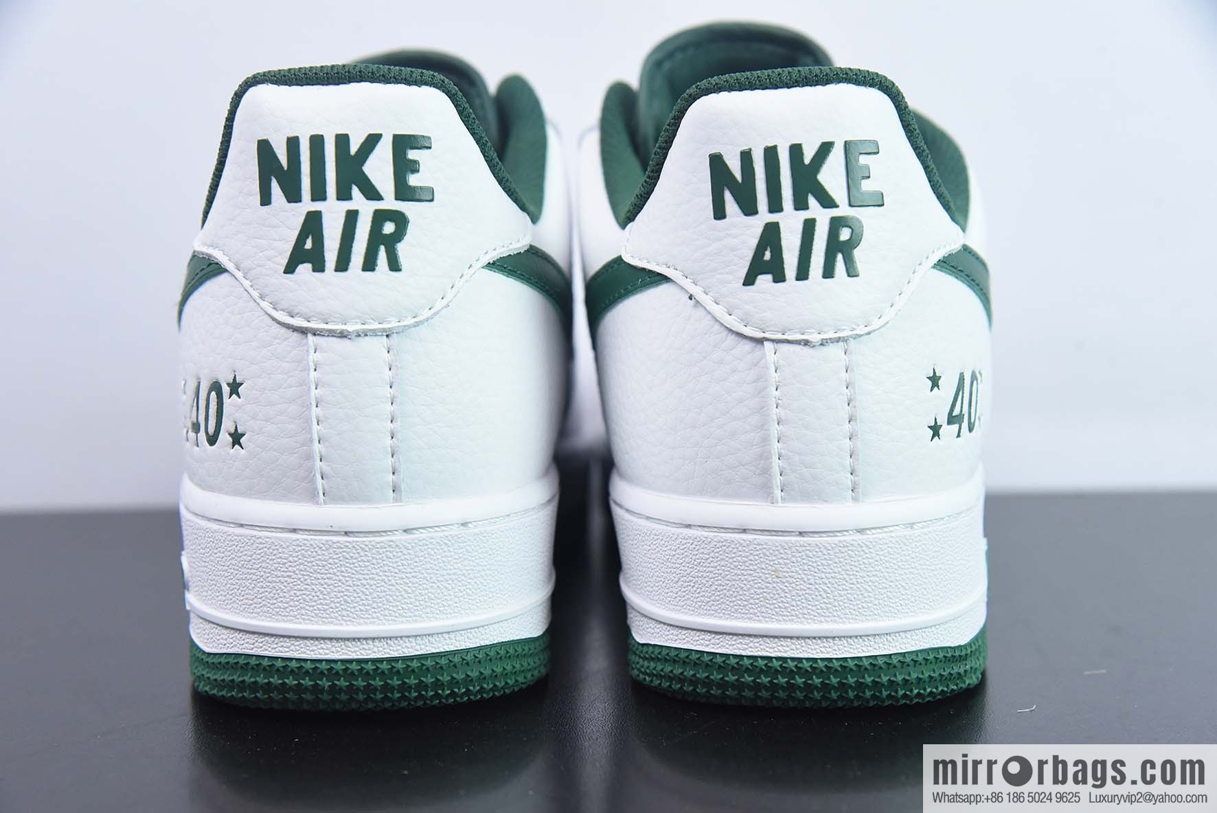 Air Force 1 '07 Low Air Force mini hook, double hook 40th anniversary, white and green low-top sneakers Item number: MN5263 126