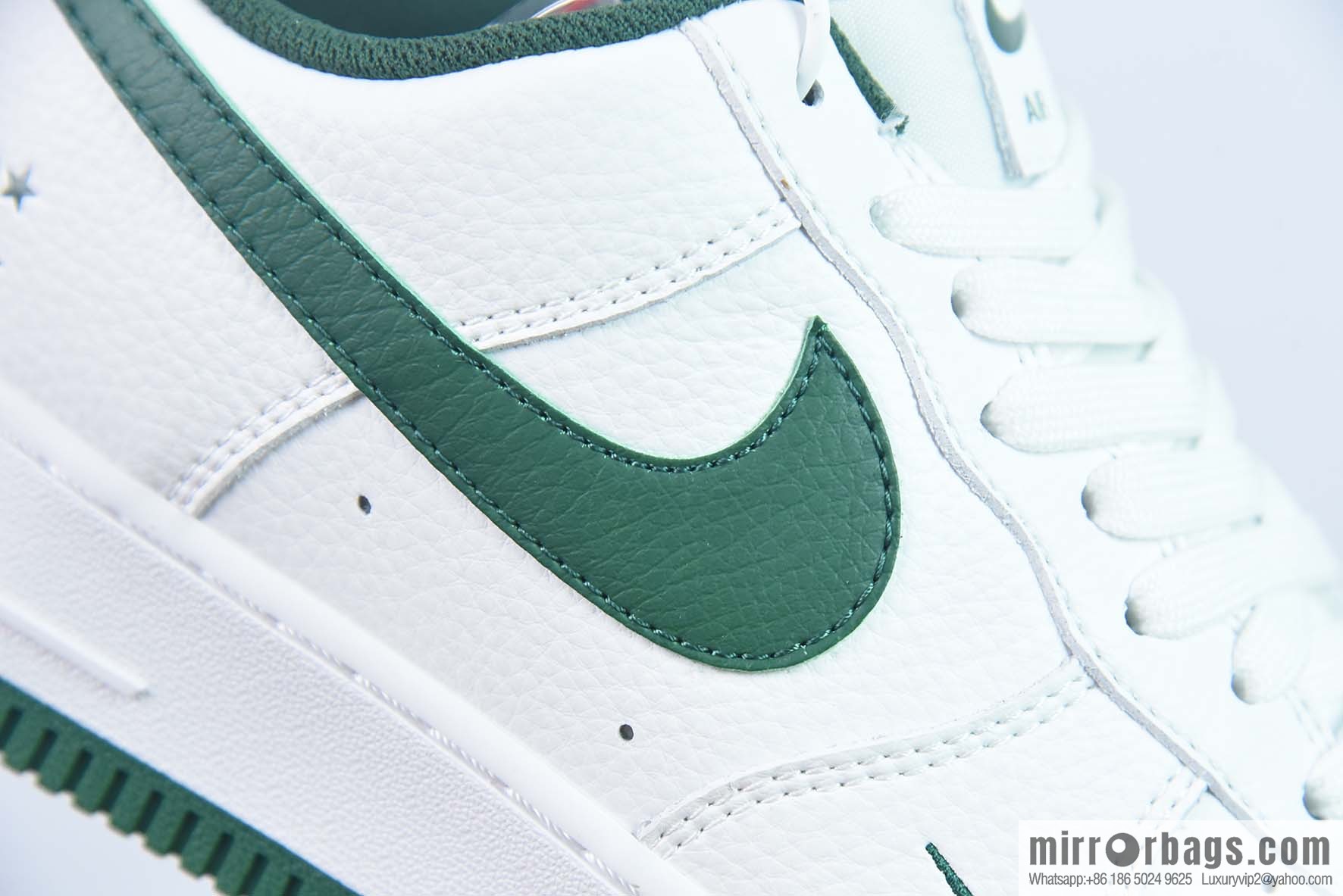 Air Force 1 '07 Low Air Force mini hook, double hook 40th anniversary, white and green low-top sneakers Item number: MN5263 126