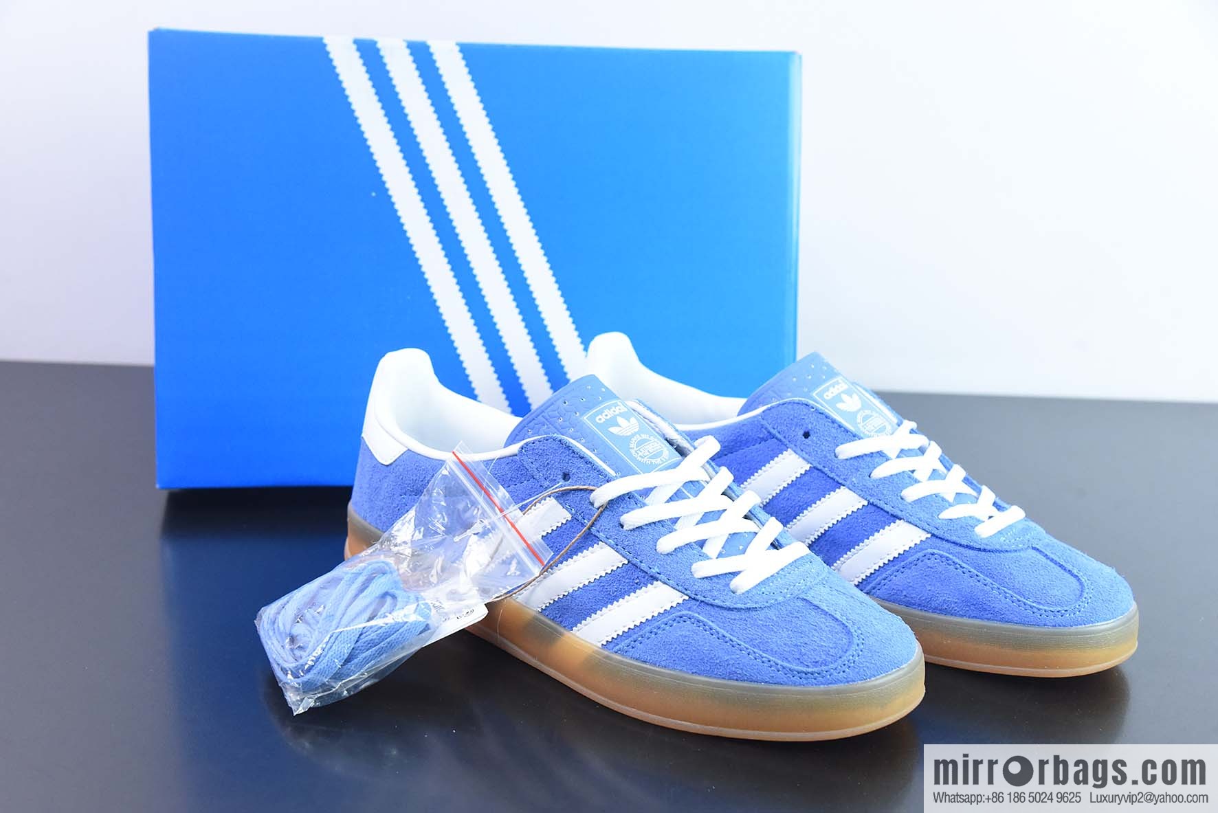 Ad Originals Gazelle Indoor HQ8717 Clover Vintage Casual non-slip durable low top board shoes