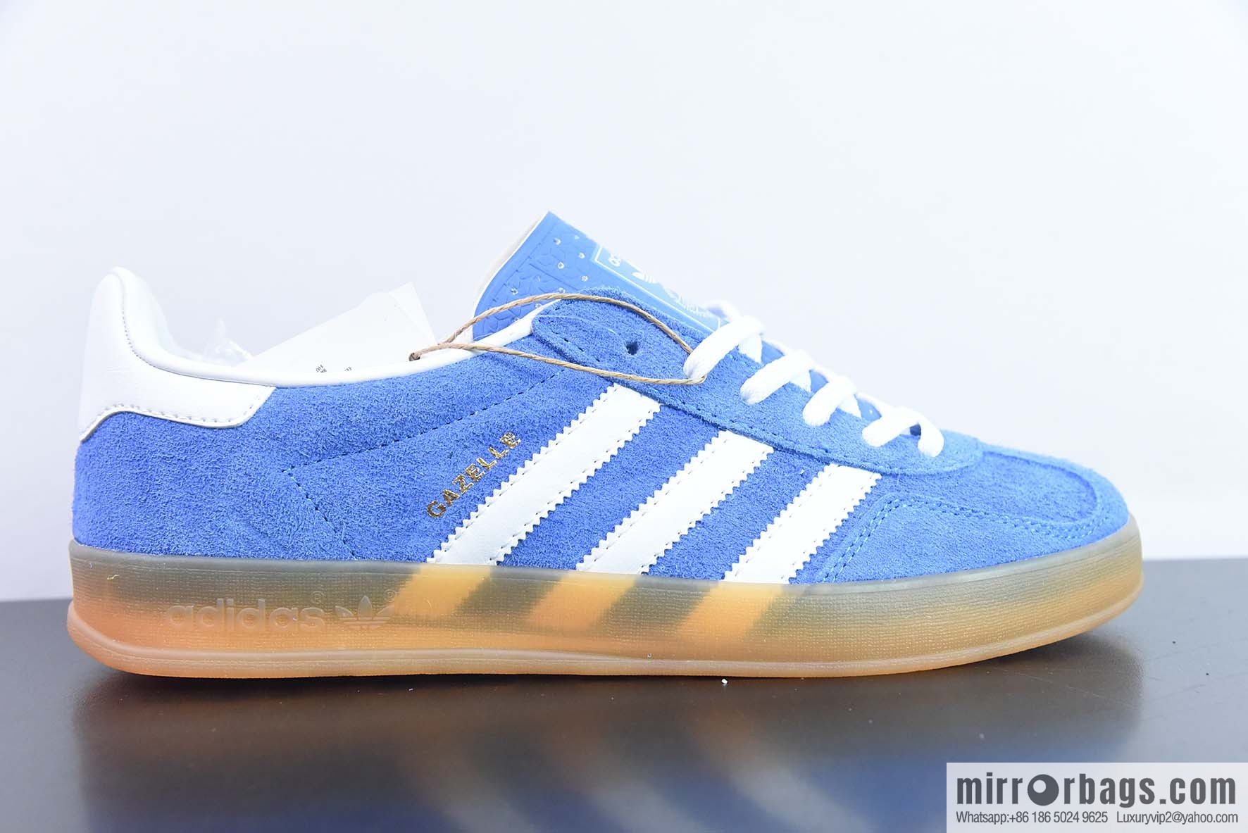 Ad Originals Gazelle Indoor HQ8717 Clover Vintage Casual non-slip durable low top board shoes