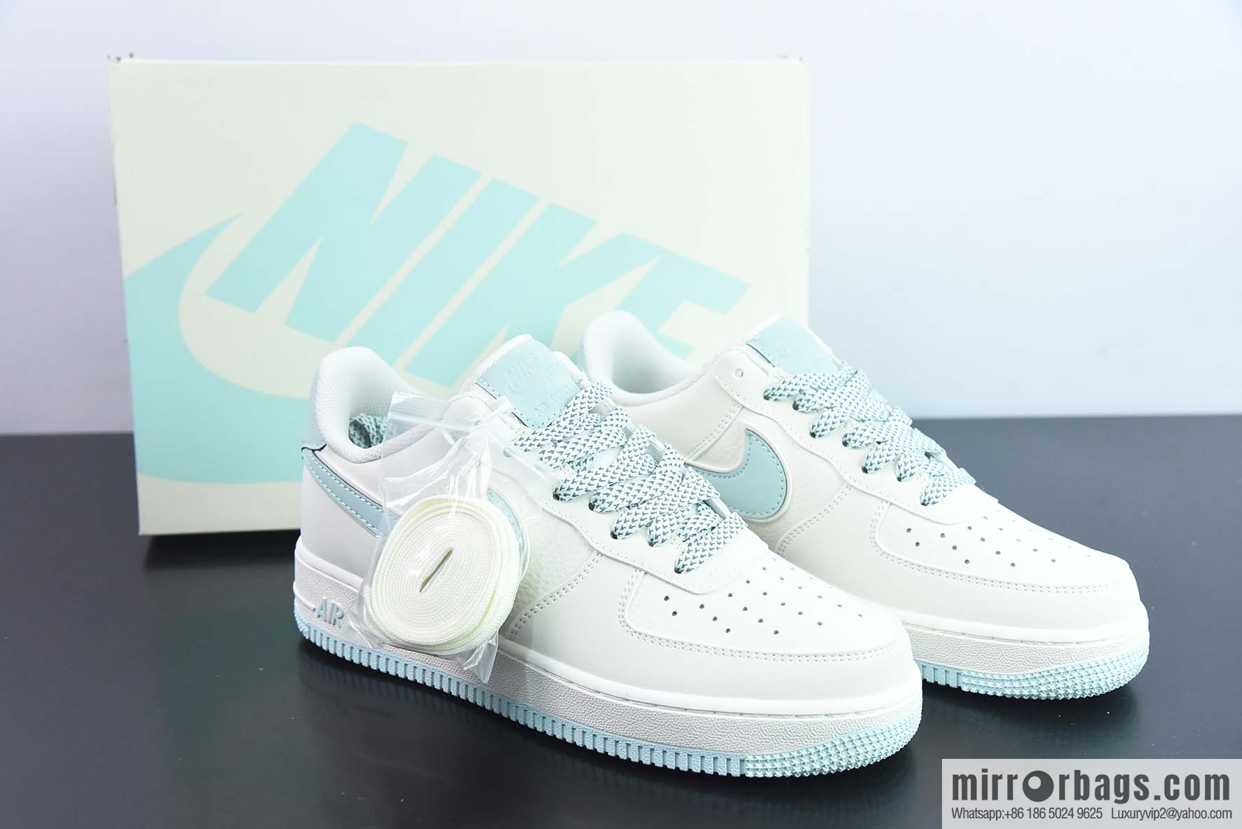 Nike Air Force 1 Low '07 meters ice blue, Gypsy low-top Air Force No. 1 casual board shoes item number: GL6835-011