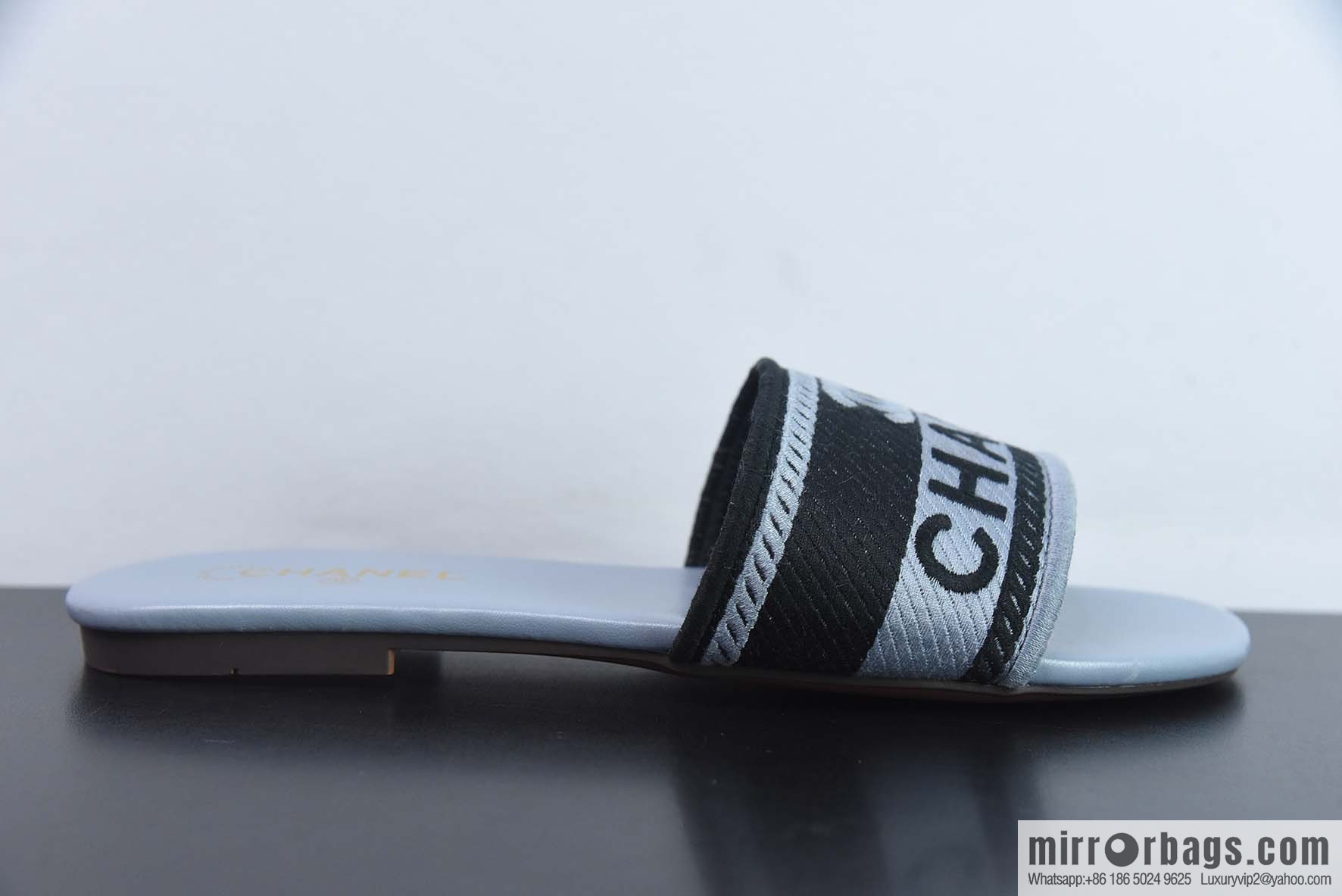 Chanel Chanel 2023 new embroidery slippers