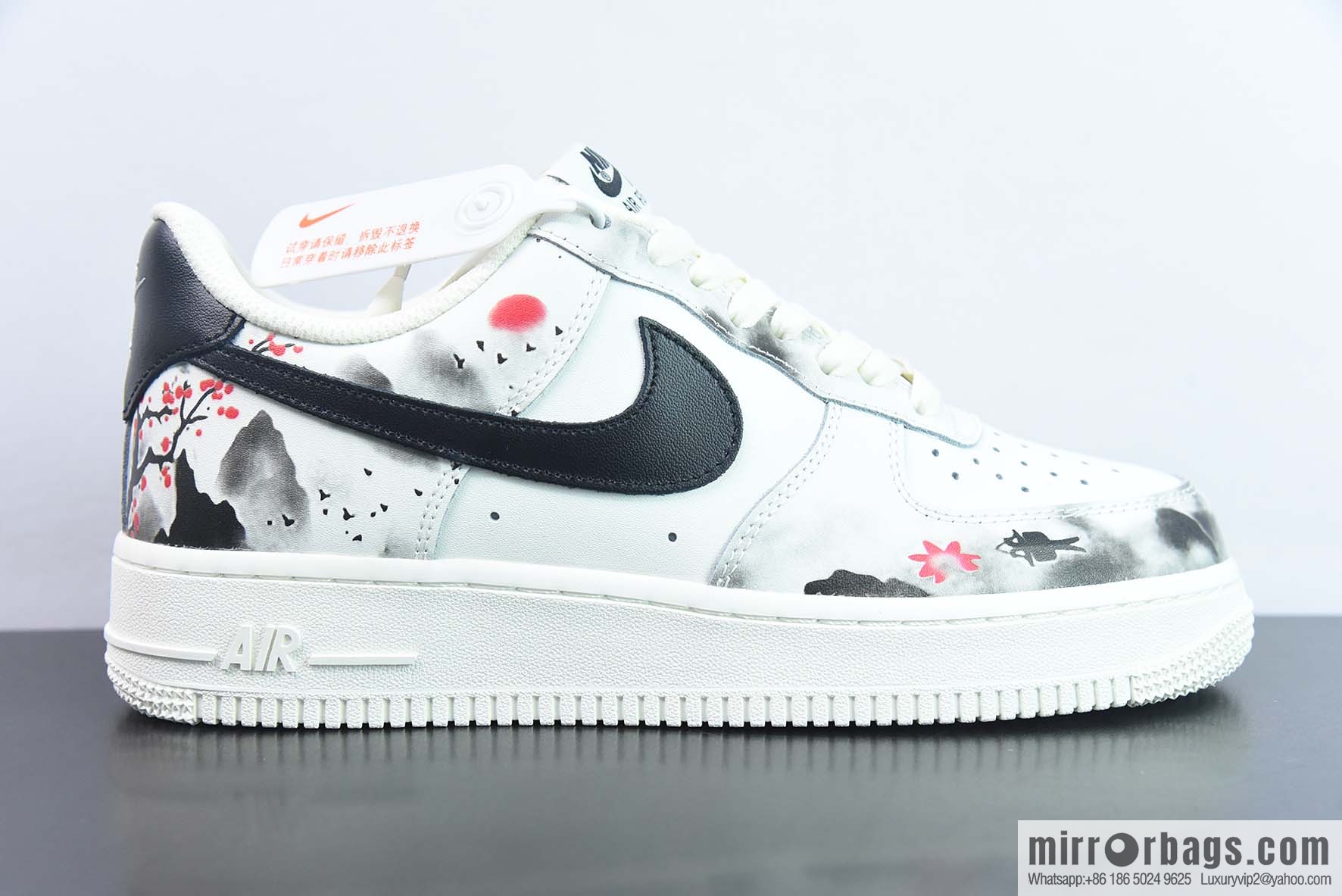 Air Force 1 '07 Low Air Force, Chinese Style, Graffiti, Landscape Painting Low Top Sneakers Item Number: BL1522 088