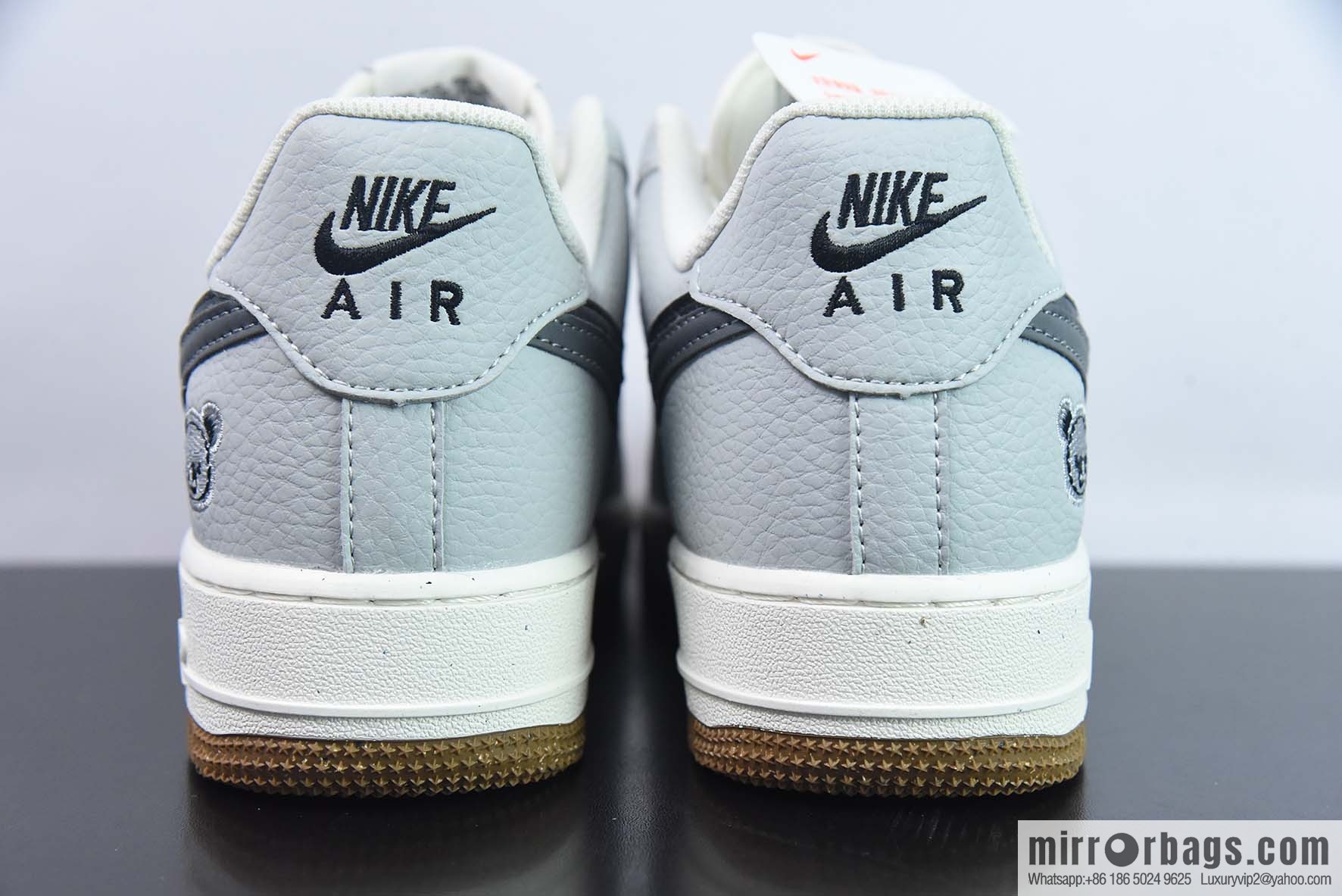 Nk Air Force 1 '07 Low black and gray bear double hook, Air Force No. 1 low-top casual board shoes, item number CC2569-033