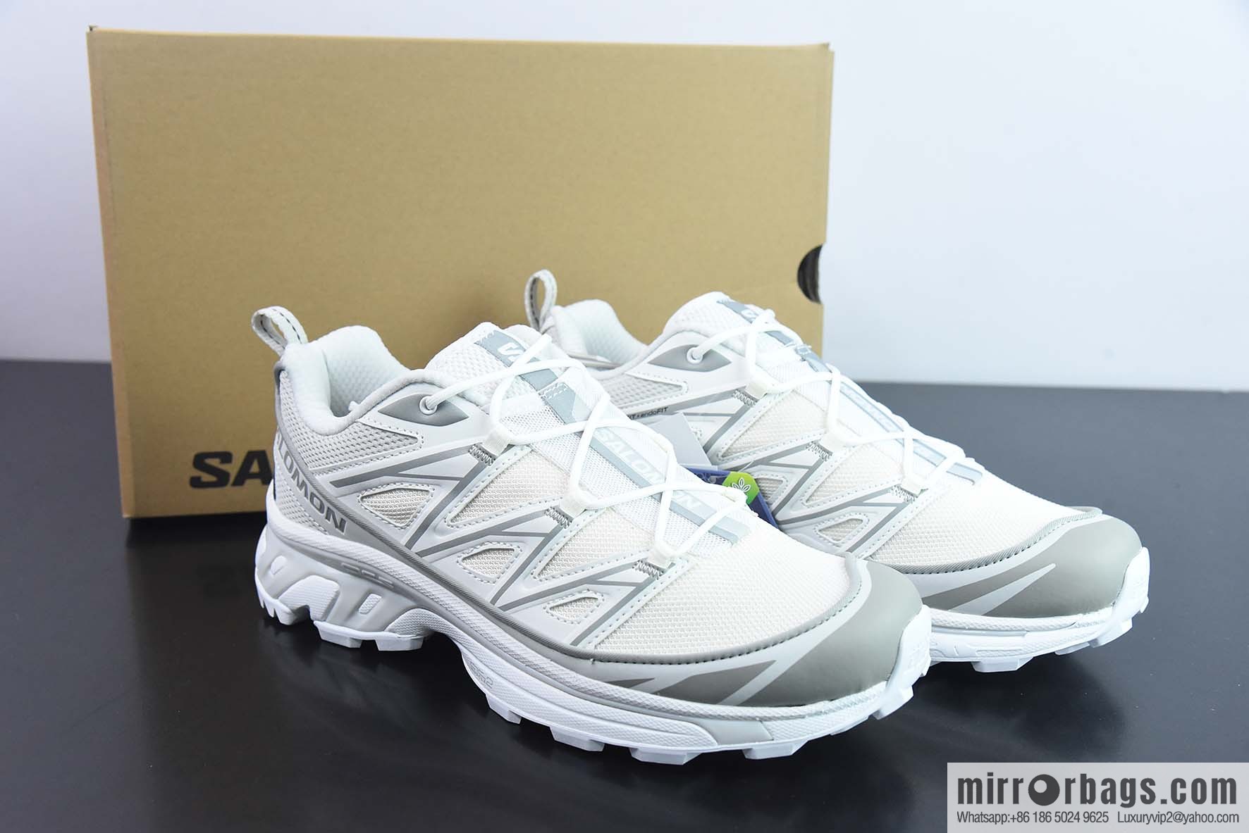 Salomon XT-6 Expanse Salomon Vintage Trend Outdoor Functional Mountaineering Shoes, White 417414