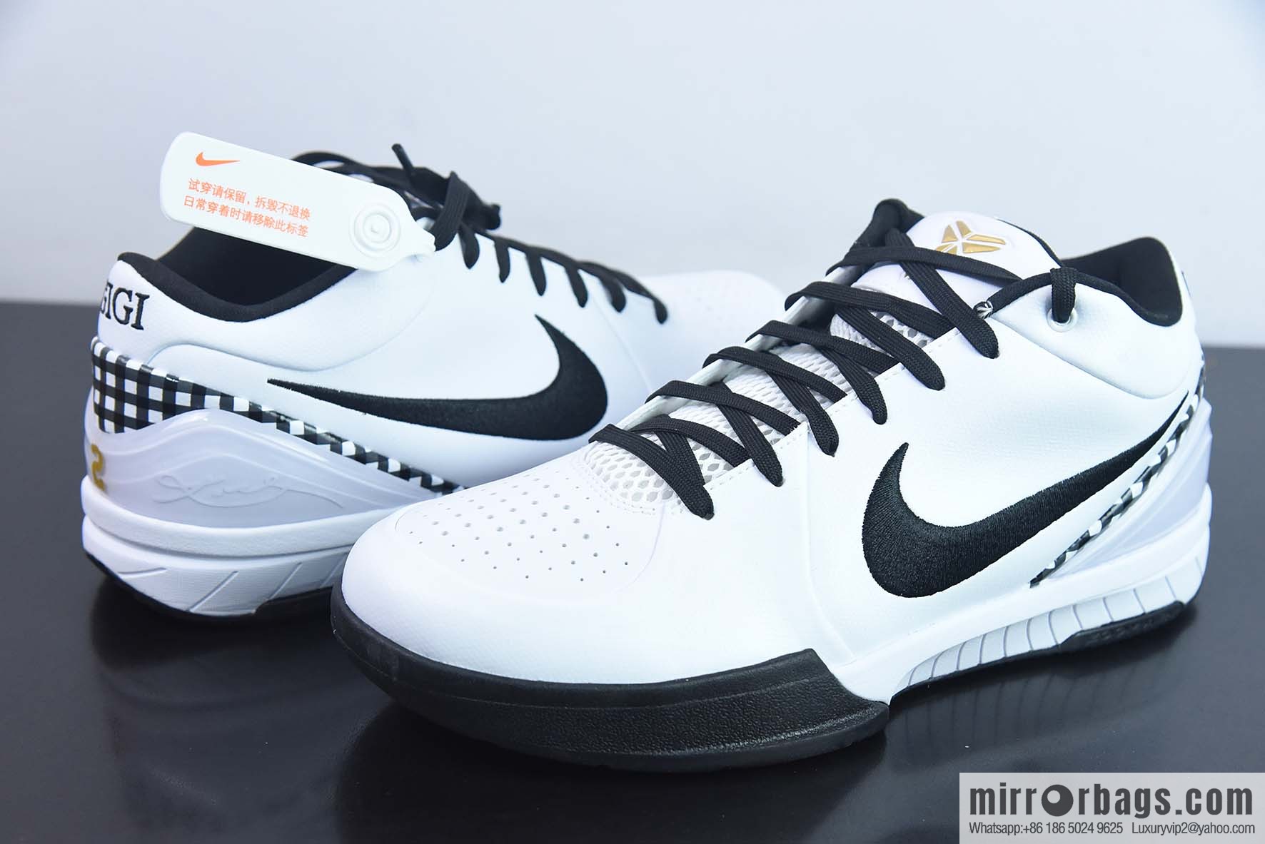 Pure original, Kobe Bryant 4th generation, joint GIGI commemorative model, item number: FJ9363 100
