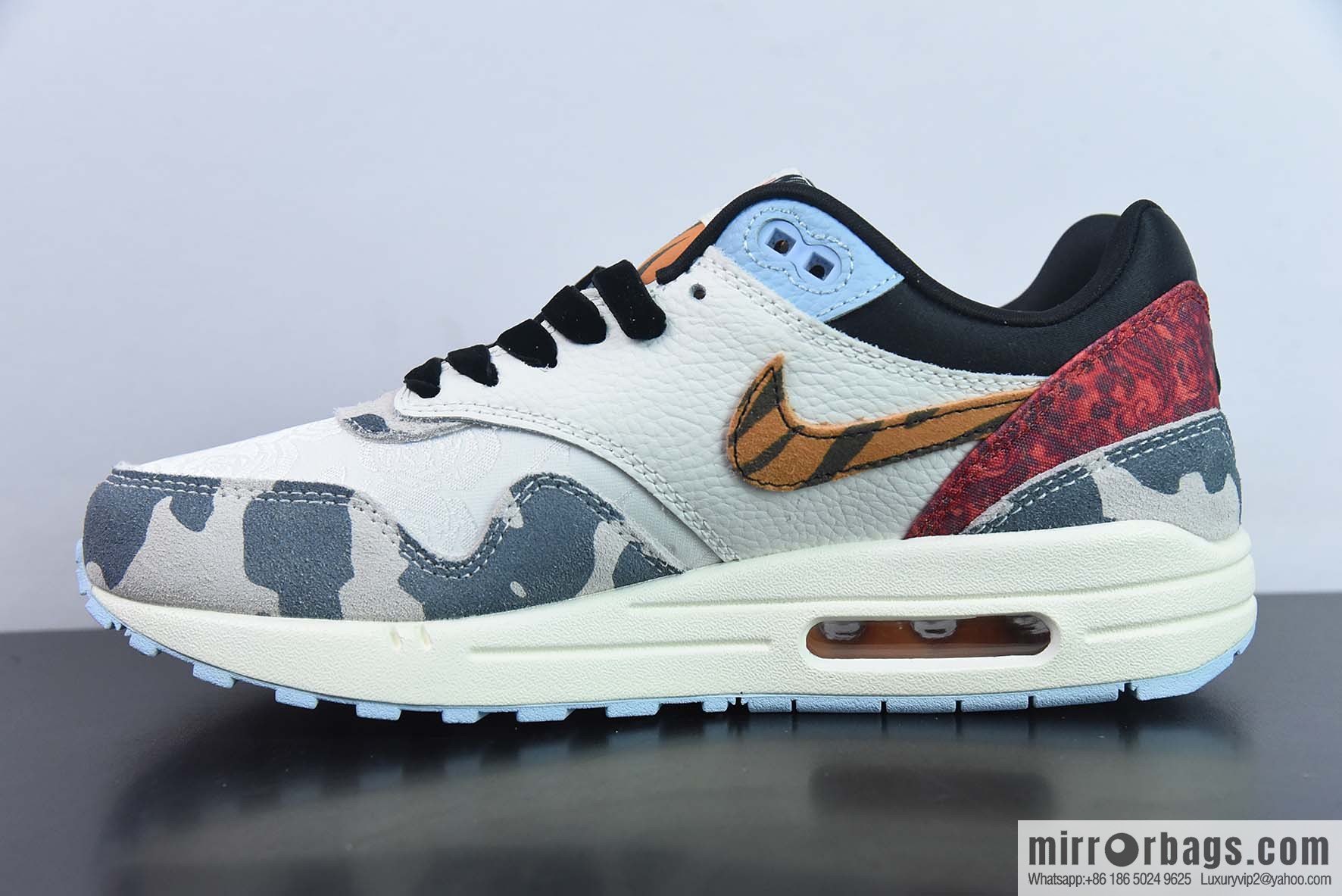 Nike Air Max 1 '87 OG replica cow Vintage casual running shoes, item number: FD0827 133