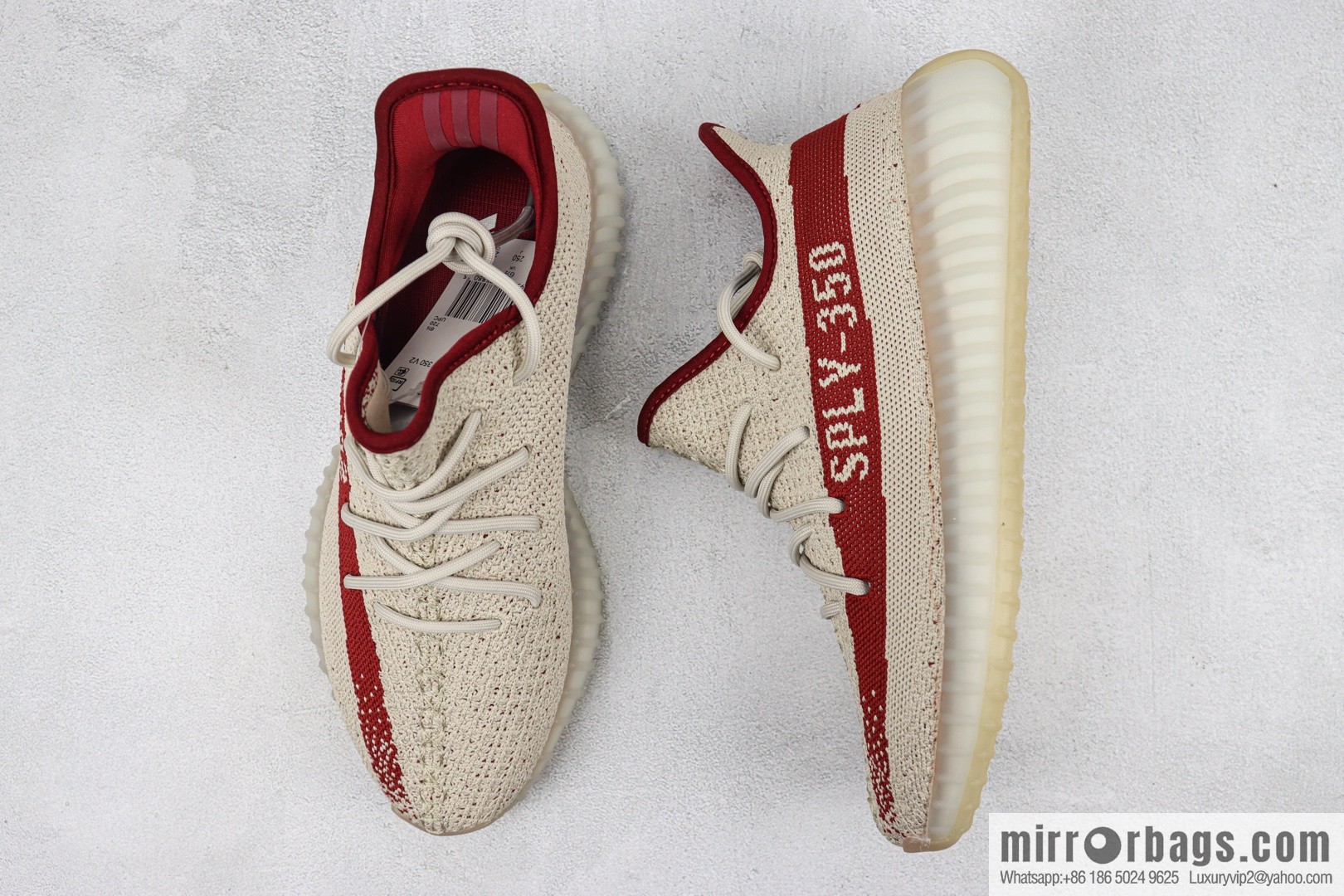 Adi, Coconut 350 V2 Item Number: LR7303 Sesame Wine Red sneakers Adidas Yeezy Boost 350 V2