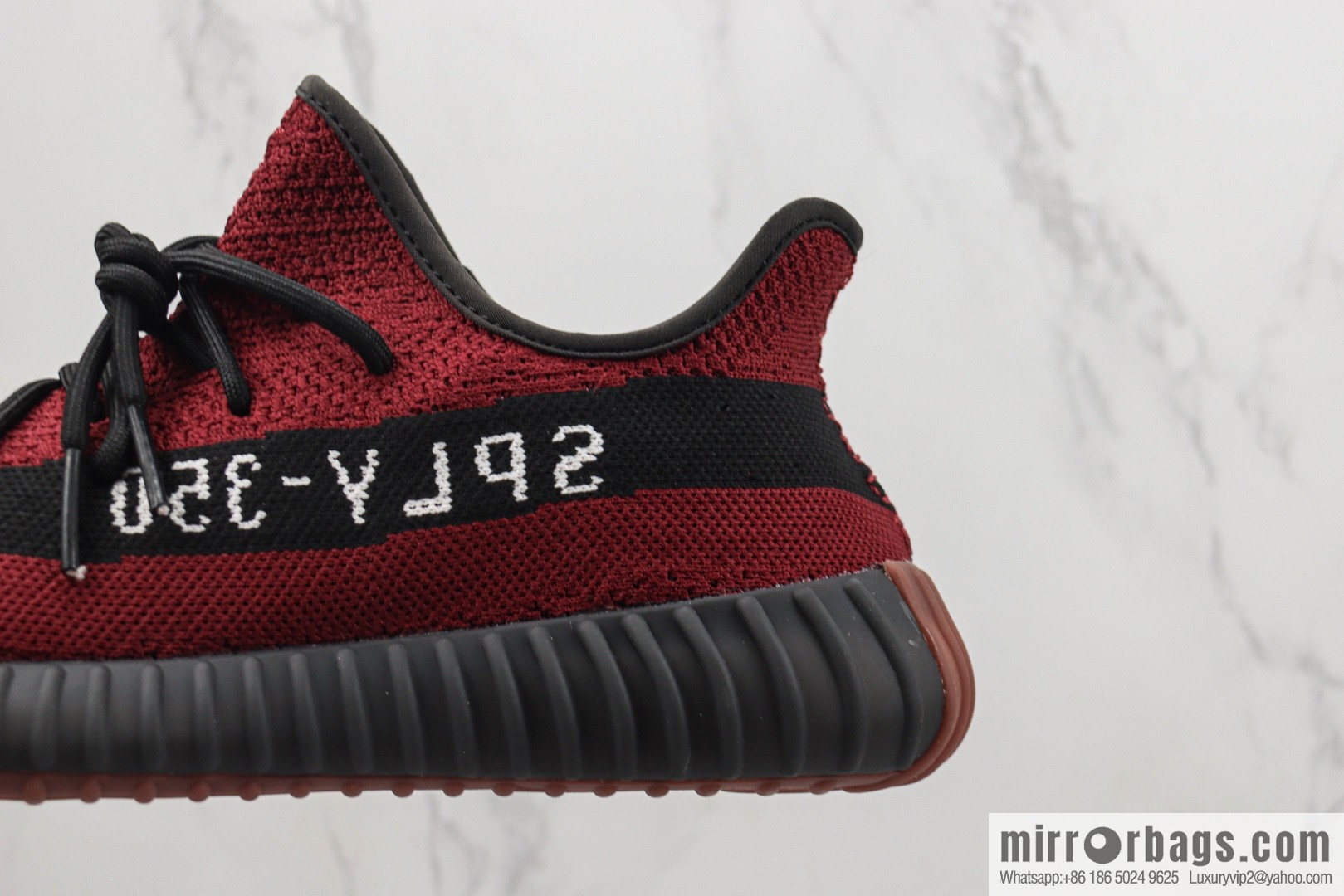 Adi, Coconut 350 V2 Item Number: RH7337 Black Burgundy sneakers Adidas Yeezy Boost 350 V2