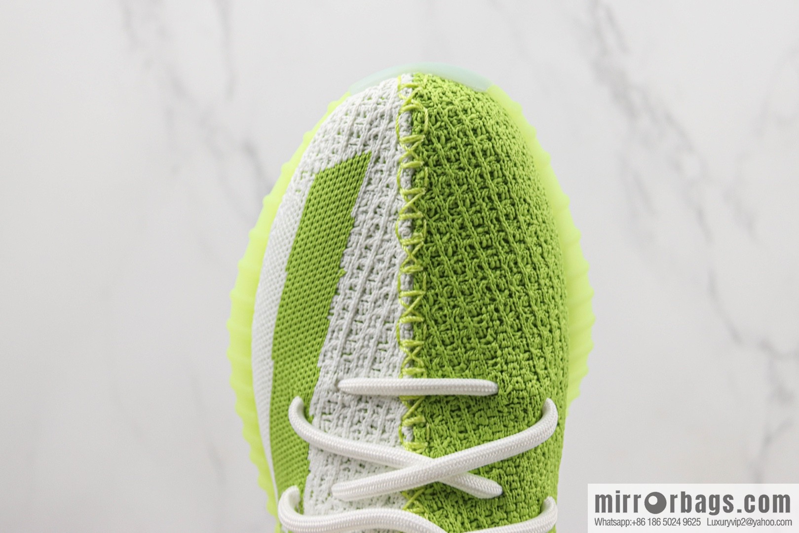 Adi, Coconut 350 V2 Item Number: NS9522 White neon green New Cantaloupe sneakers Adidas Yeezy Boost 350 V2