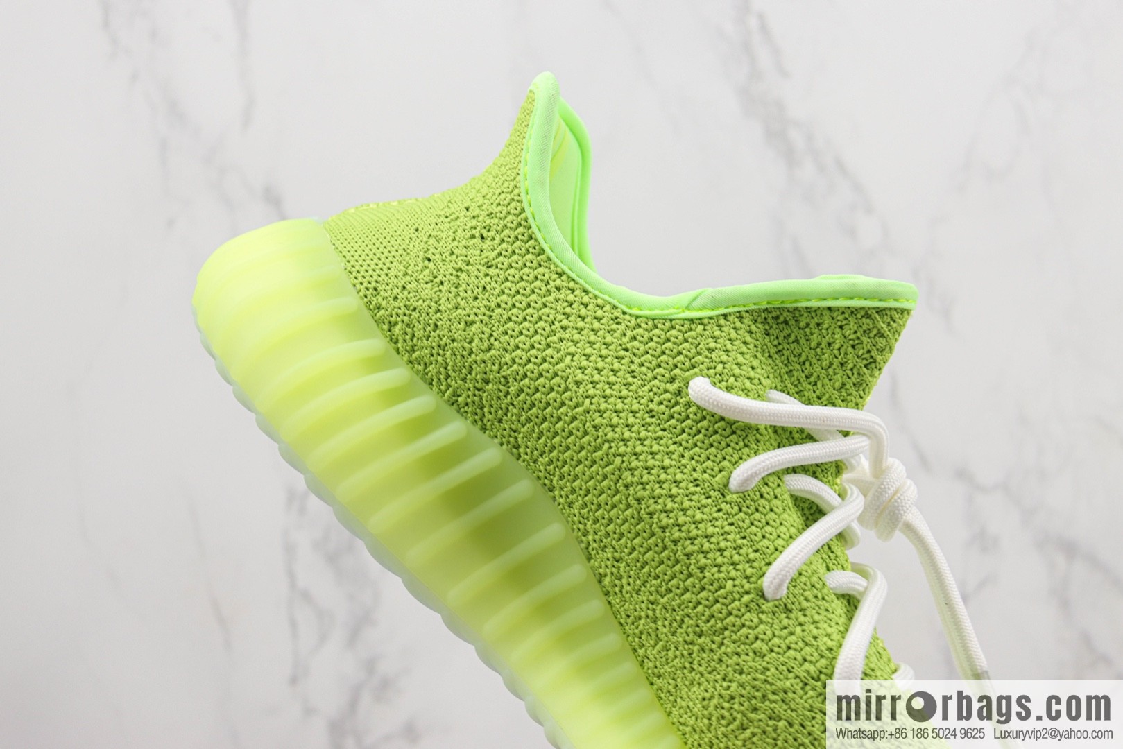 Adi, Coconut 350 V2 Item Number: NS9522 White neon green New Cantaloupe sneakers Adidas Yeezy Boost 350 V2