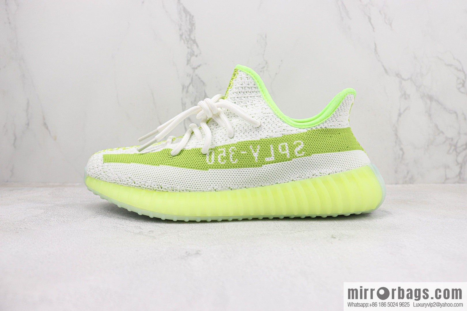 Adi, Coconut 350 V2 Item Number: NS9522 White neon green New Cantaloupe sneakers Adidas Yeezy Boost 350 V2