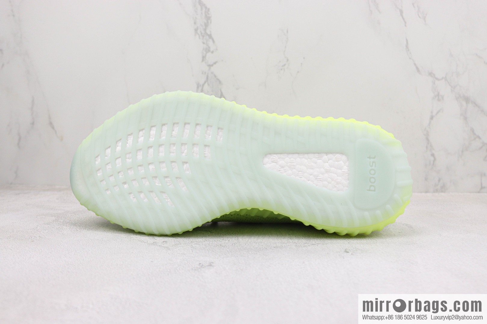 Adi, Coconut 350 V2 Item Number: NS9522 White neon green New Cantaloupe sneakers Adidas Yeezy Boost 350 V2