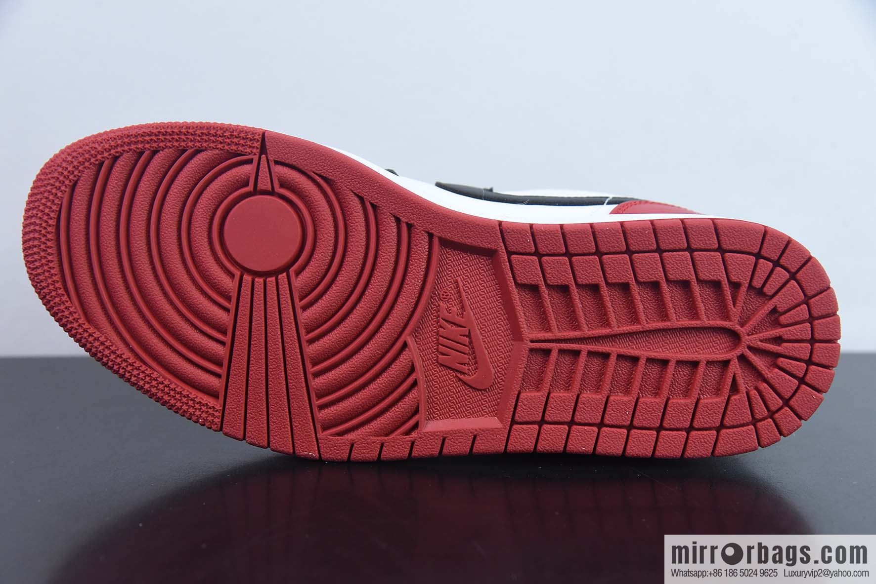 Air Jordan AJ1 Low Top, Black and Red Toes, Item Number: 553558-161