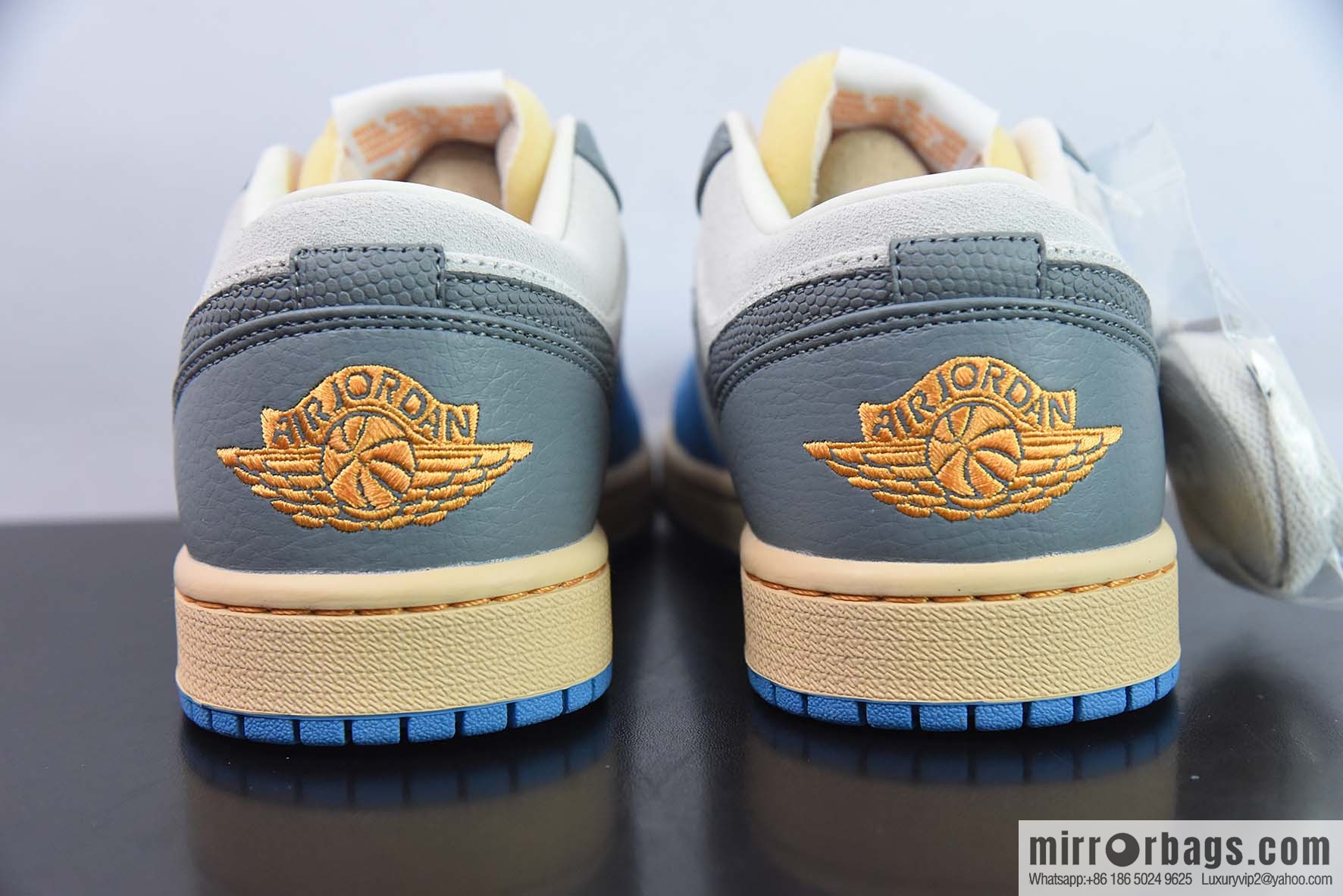Air Jordan AJ1 Low Top Series, Blue Grey DZ5376-469 Item Number: DZ5376-469