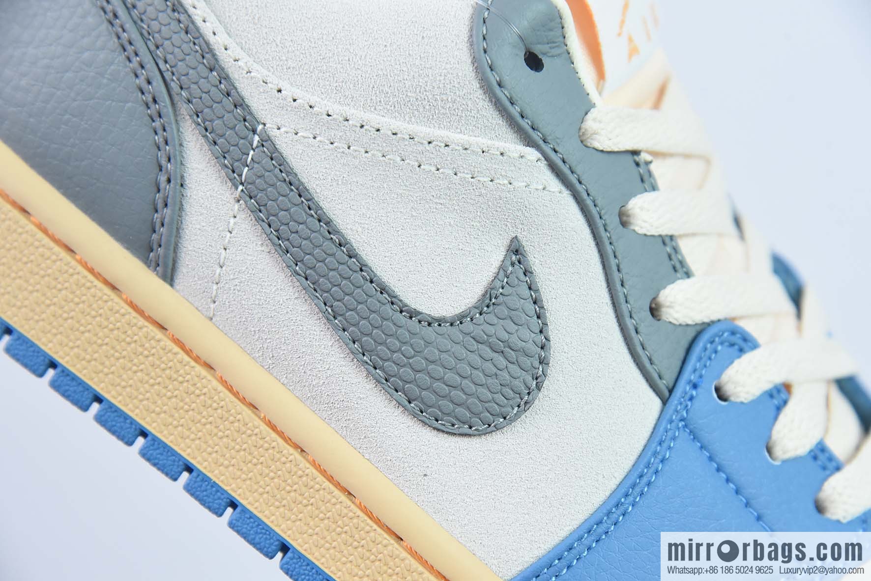 Air Jordan AJ1 Low Top Series, Blue Grey DZ5376-469 Item Number: DZ5376-469