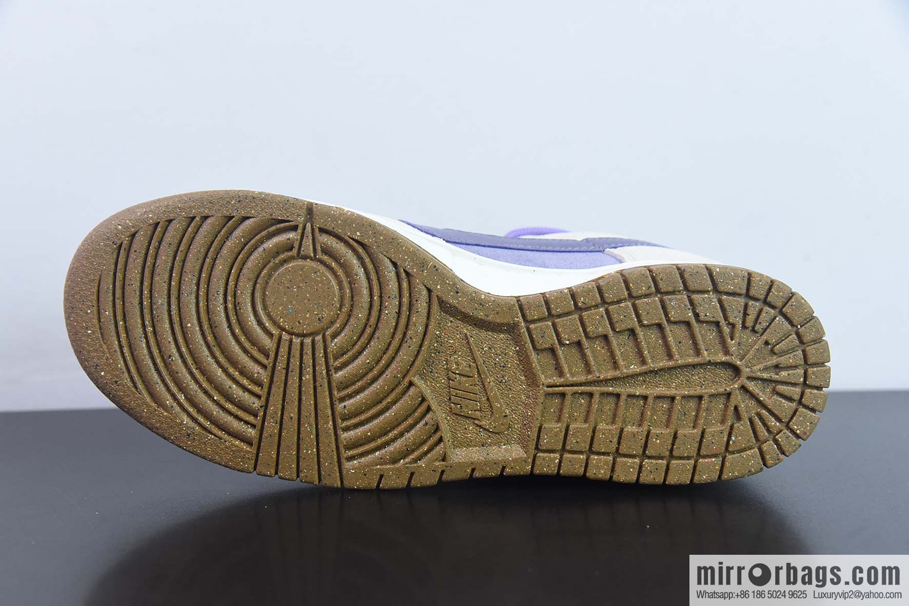 Nike SB Dunk Low double hook 85 series, beige purple low-top sneakers item number: DO9457 140
