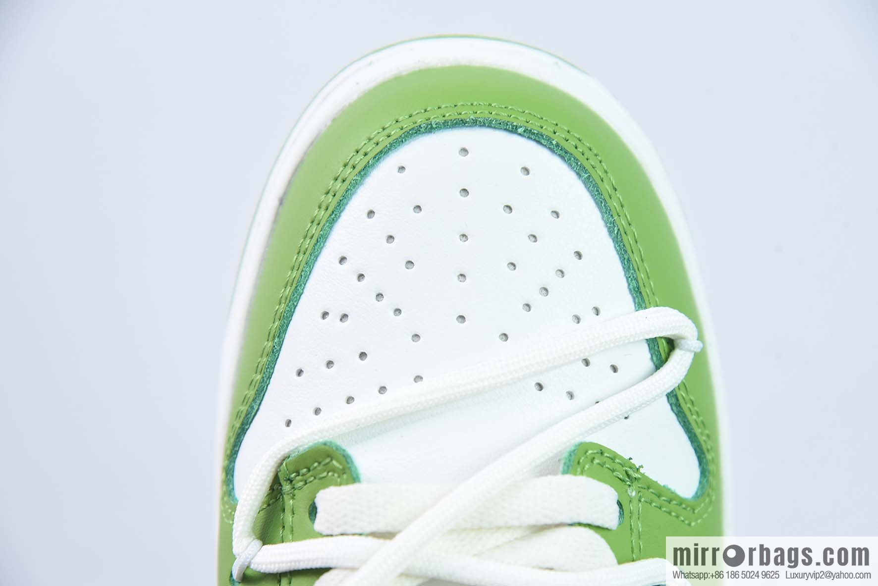 NK SB Dunk Low deconstructed drawstring low-top, strap, white-green printed SKU: DV9108 711-69