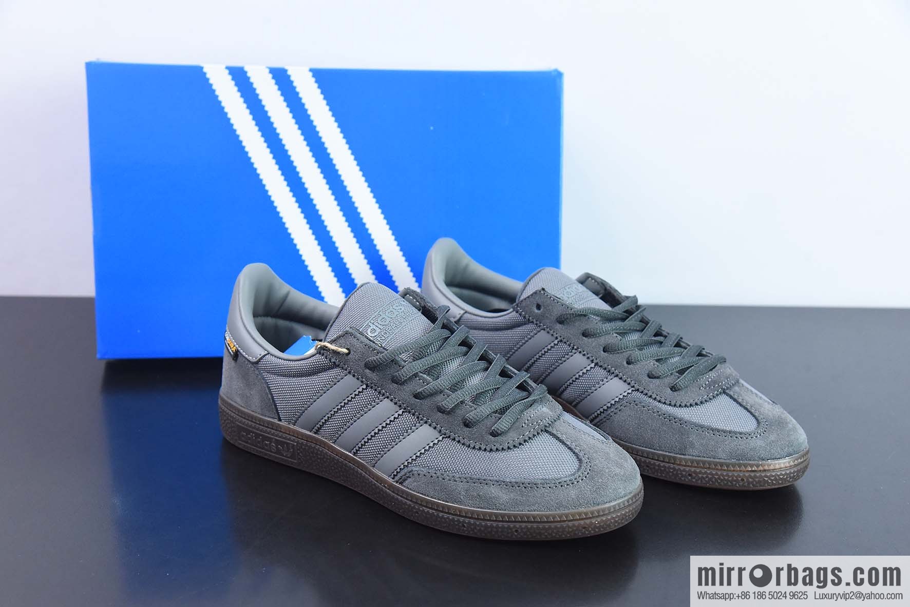 Ad Samba Vegan Team OG Adi Clover Casual Board Shoes, Part Number: GY7403