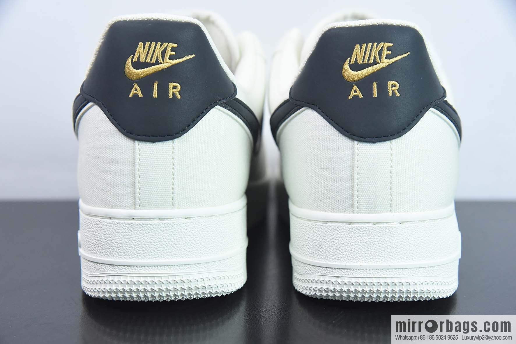 Air Force 1 '07 LV8 Air Force One Black Gold Denim Cloth Item Number: MN5696 809