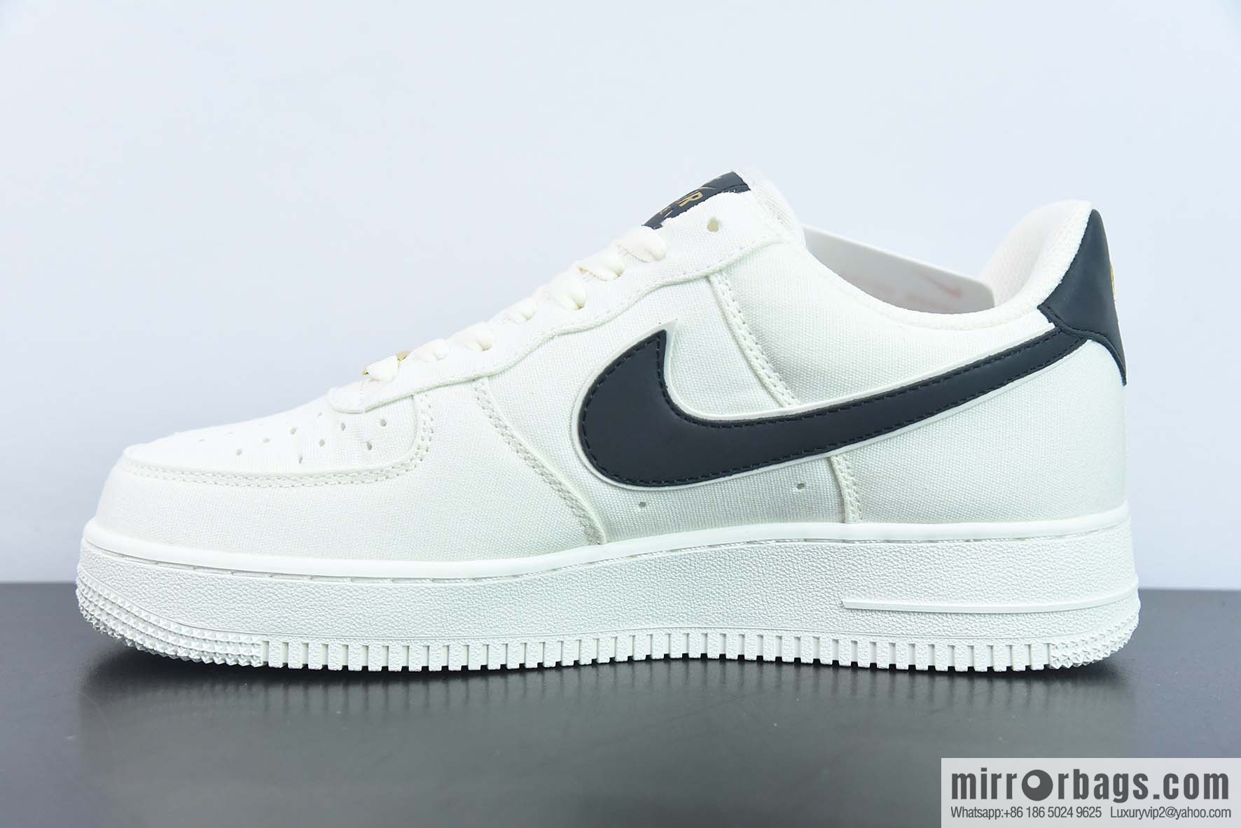 Air Force 1 '07 LV8 Air Force One Black Gold Denim Cloth Item Number: MN5696 809