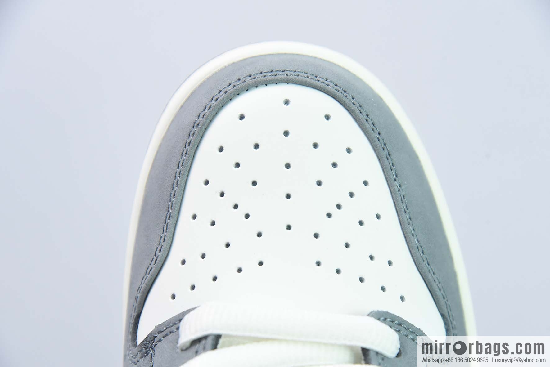 Nike Dunk Low ✖ Yuto Horigome Co-branded Gray and White Feather Low Top Sneakers Part Number: FQ1180 001