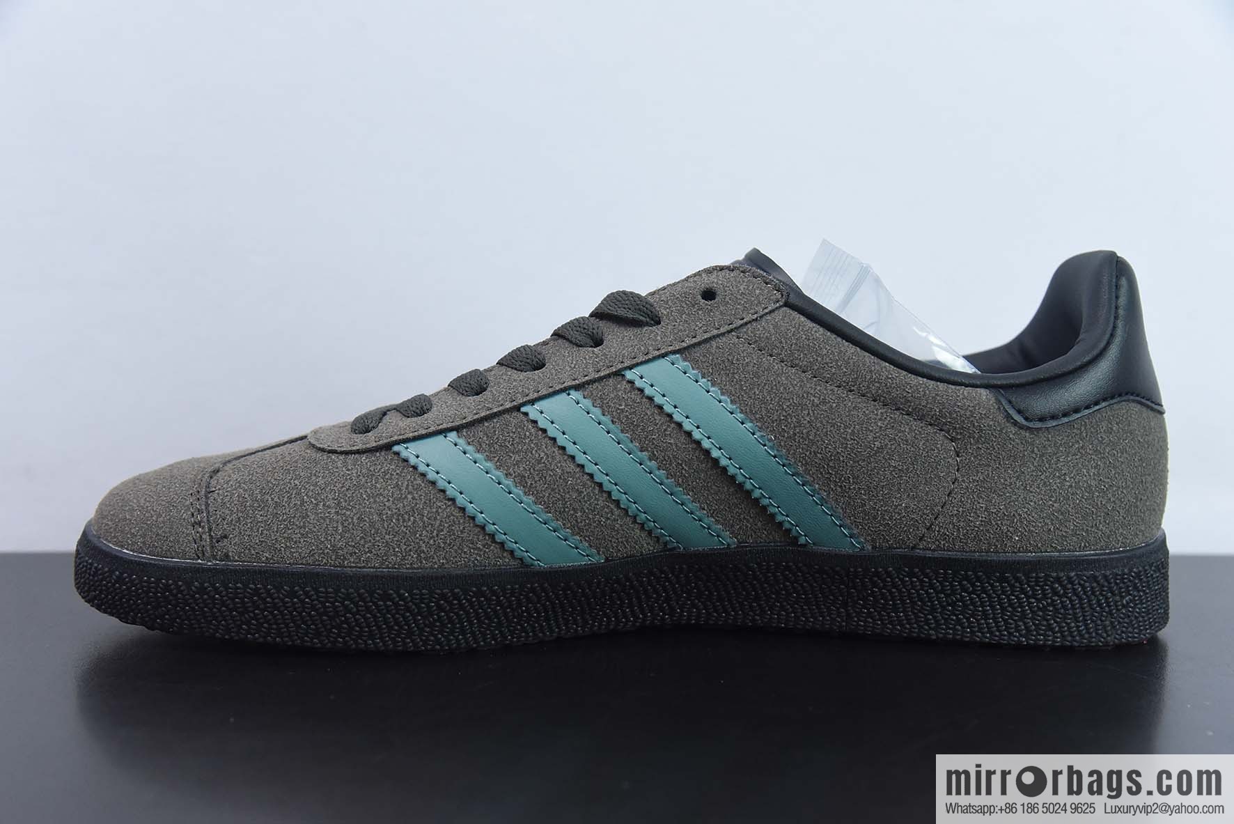Adidas Originals Gazelle INdoor Clover non-slip durable low-top board shoes GX2209