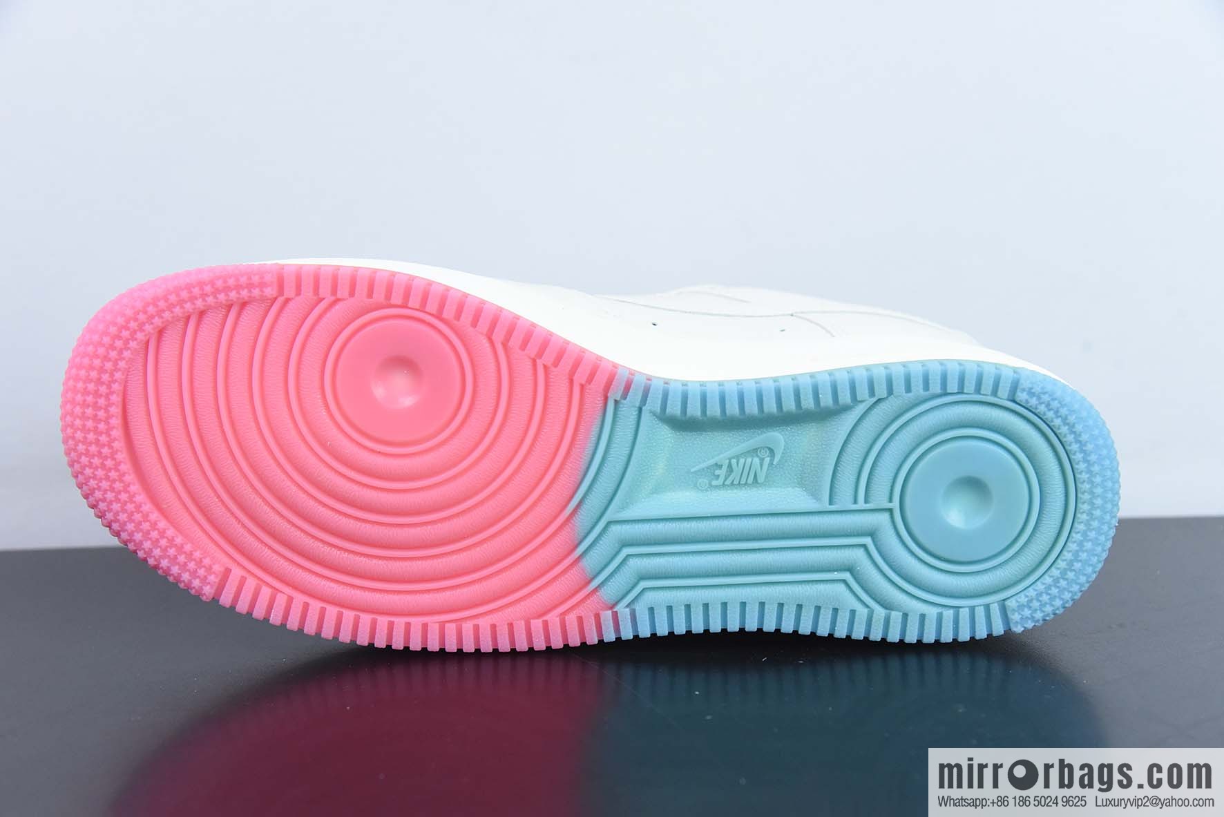 Nk Air Force 1 '07 Low Rice Pink Blue, Miami City Limited, Air Force No. 1 Low Top Casual Board Shoes, Item Number: KU0902-112