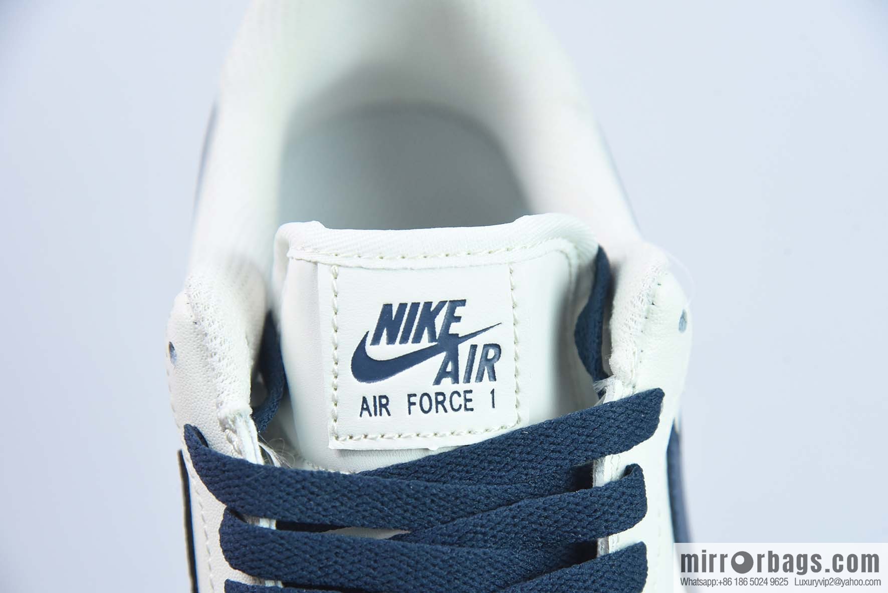 NK Air Force 1 Low '07 dark blue big hook, low-top Air Force No. 1 casual board shoes, item number: SP0758-026