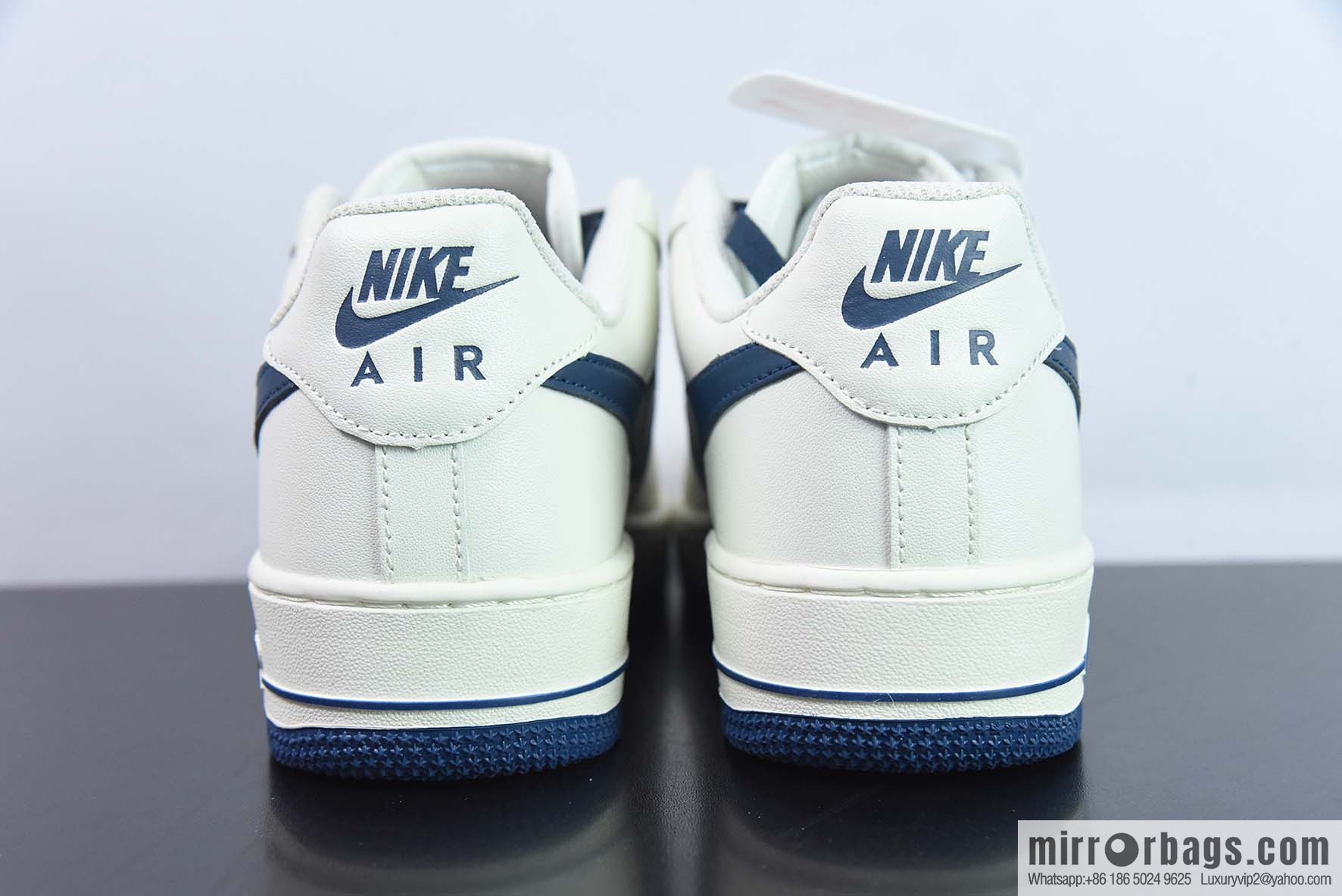 NK Air Force 1 Low '07 dark blue big hook, low-top Air Force No. 1 casual board shoes, item number: SP0758-026