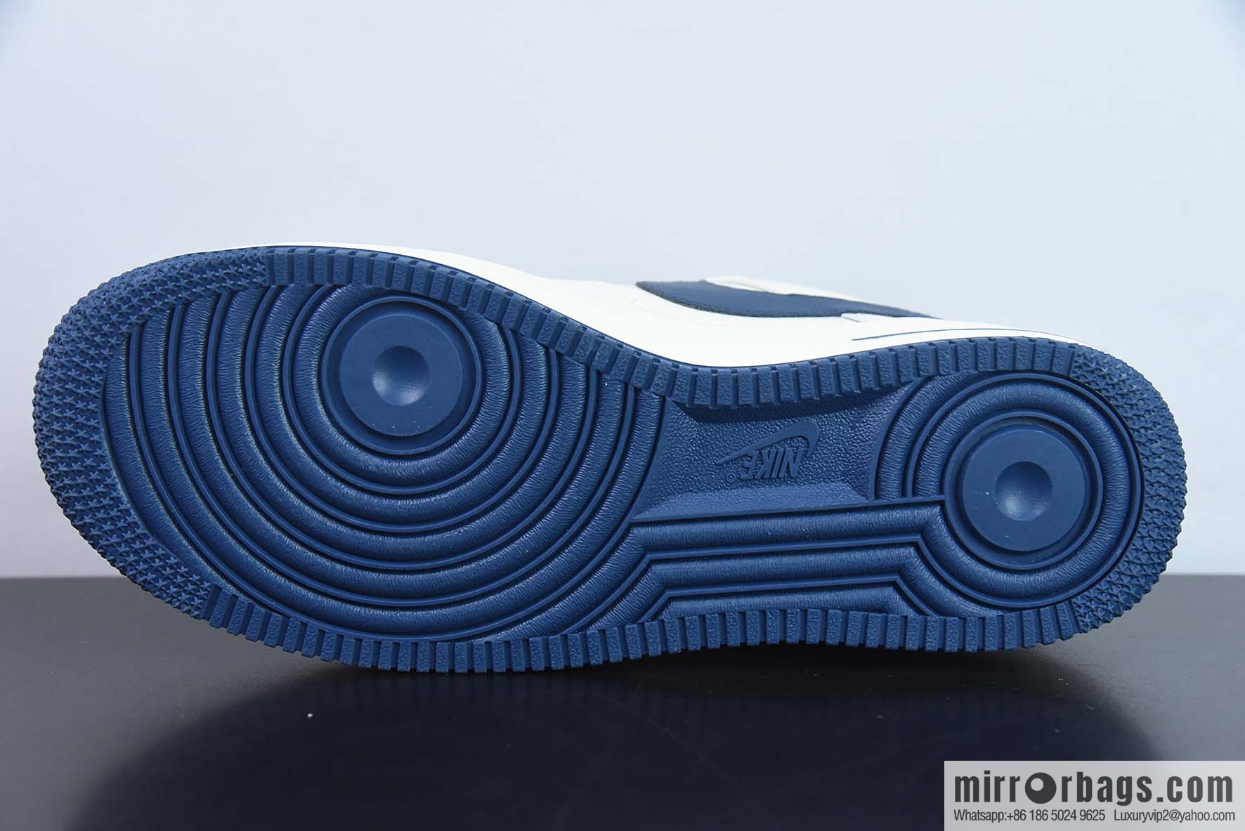 NK Air Force 1 Low '07 dark blue big hook, low-top Air Force No. 1 casual board shoes, item number: SP0758-026