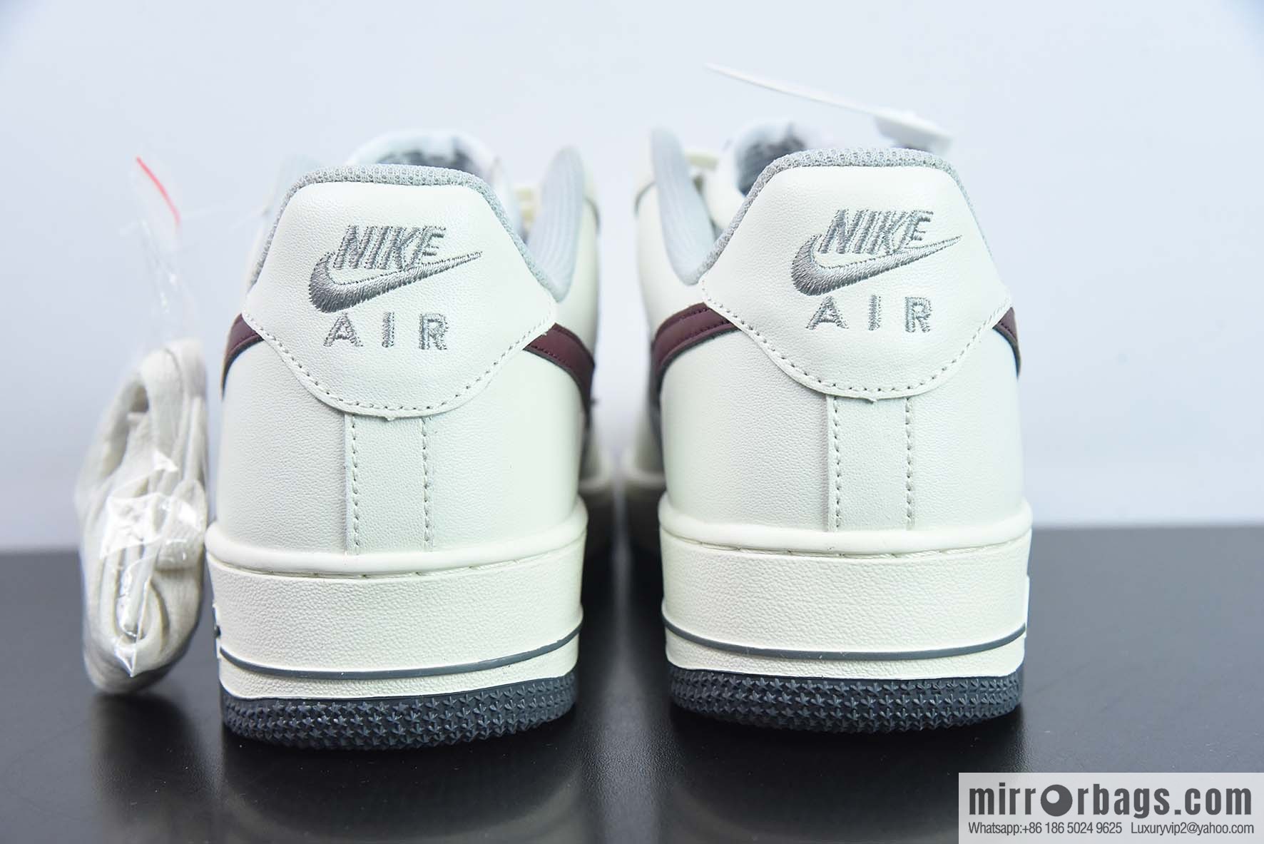 Nk Air Force 1 '07 Low Flower Messenger, beige red, Air Force One low-top casual sneakers, item number: HH2322-022