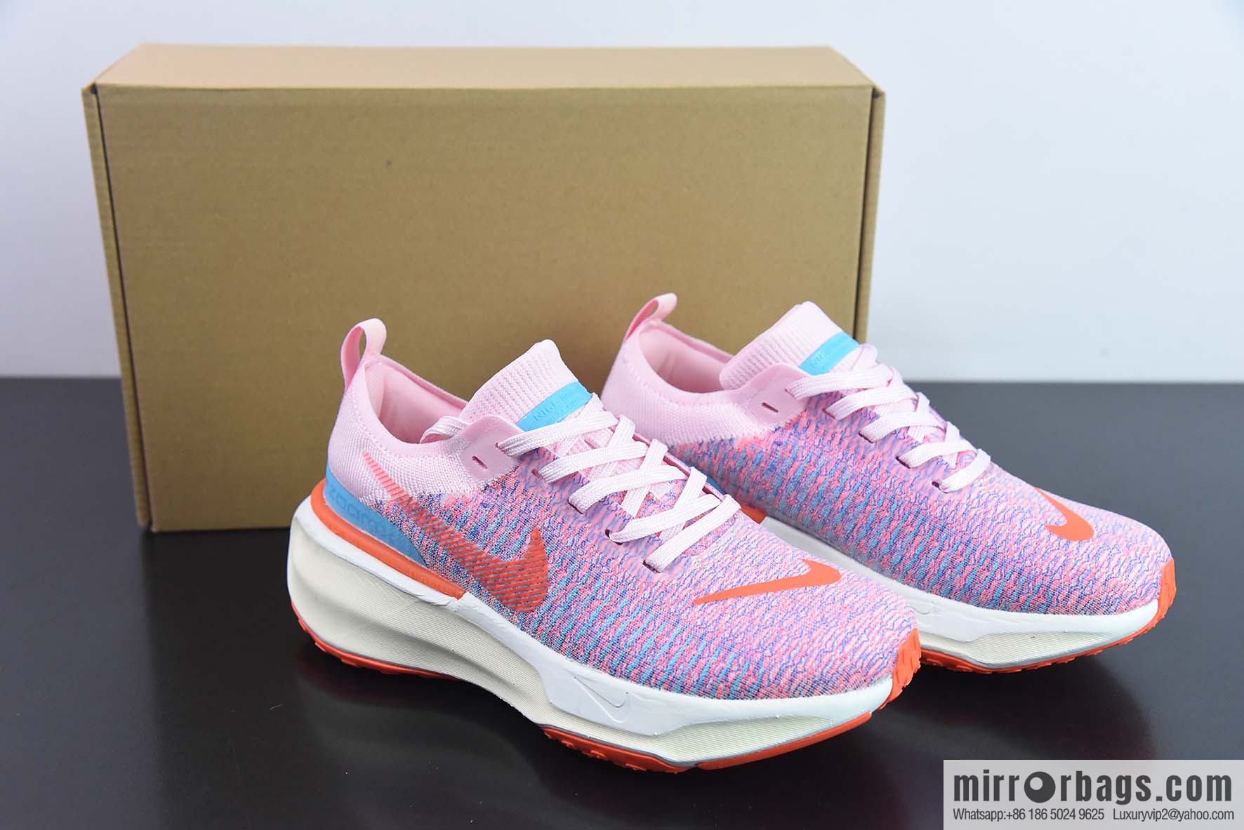 NK Zoomx Invincible Run FK3 breathable cushioning running shoe, item number: DR2660-600