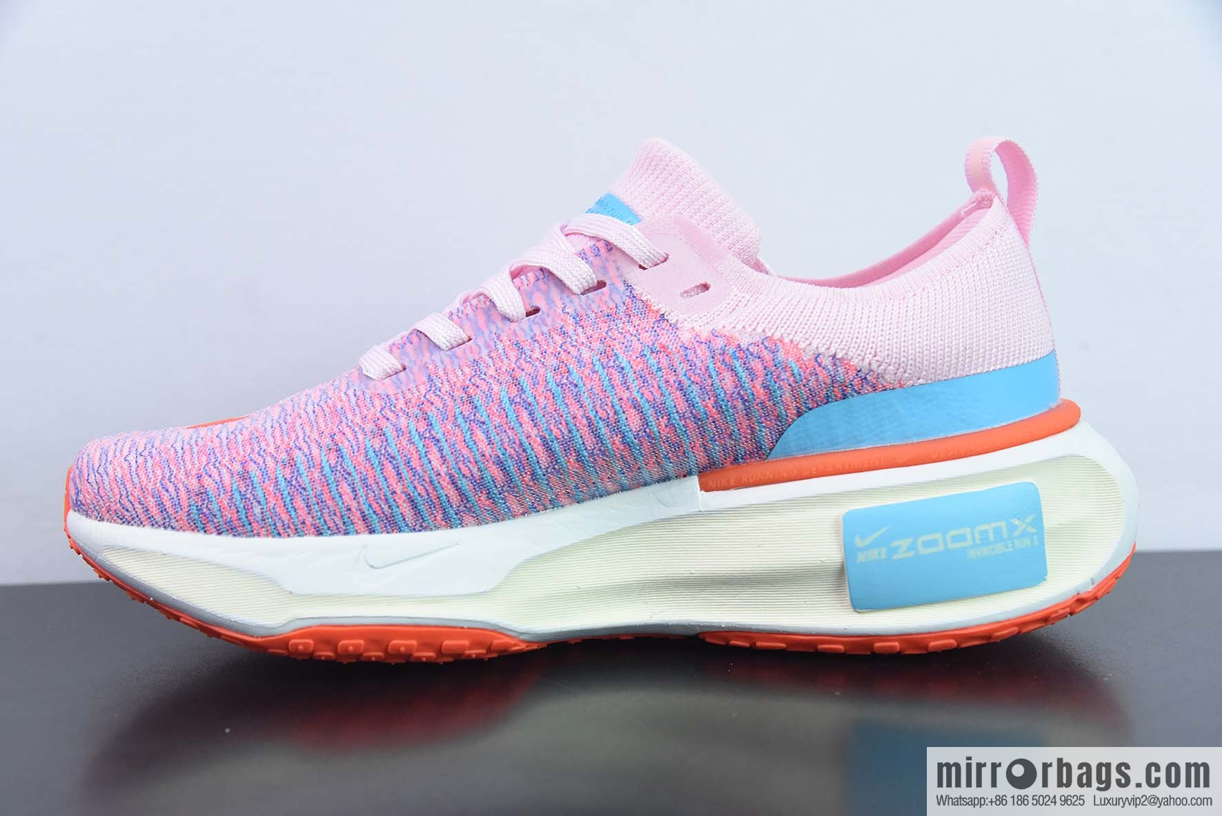 NK Zoomx Invincible Run FK3 breathable cushioning running shoe, item number: DR2660-600