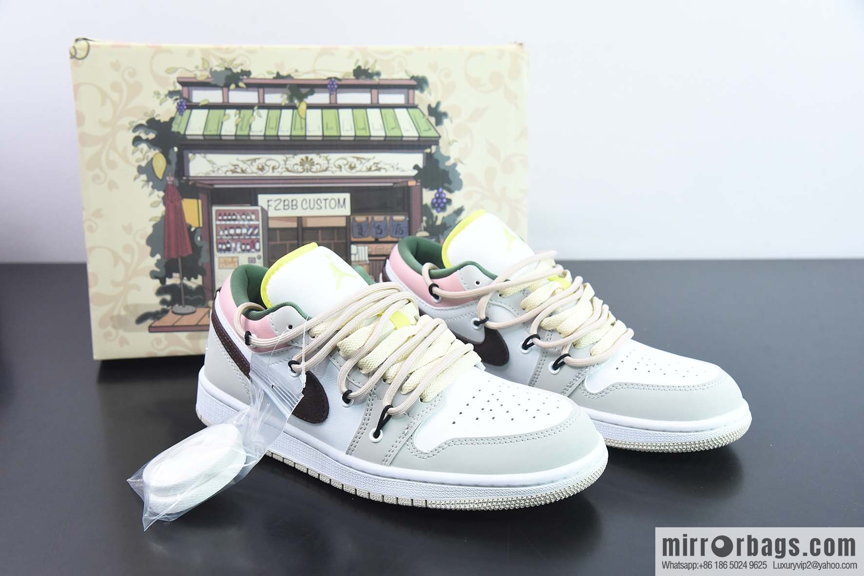 Air Jordan 1 Low deconstruction drawstring low-top, Joe 1 low-top cultural basketball shoes, item number: FD9906 131