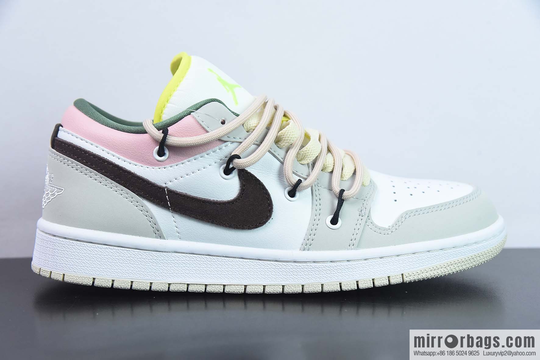 Air Jordan 1 Low deconstruction drawstring low-top, Joe 1 low-top cultural basketball shoes, item number: FD9906 131
